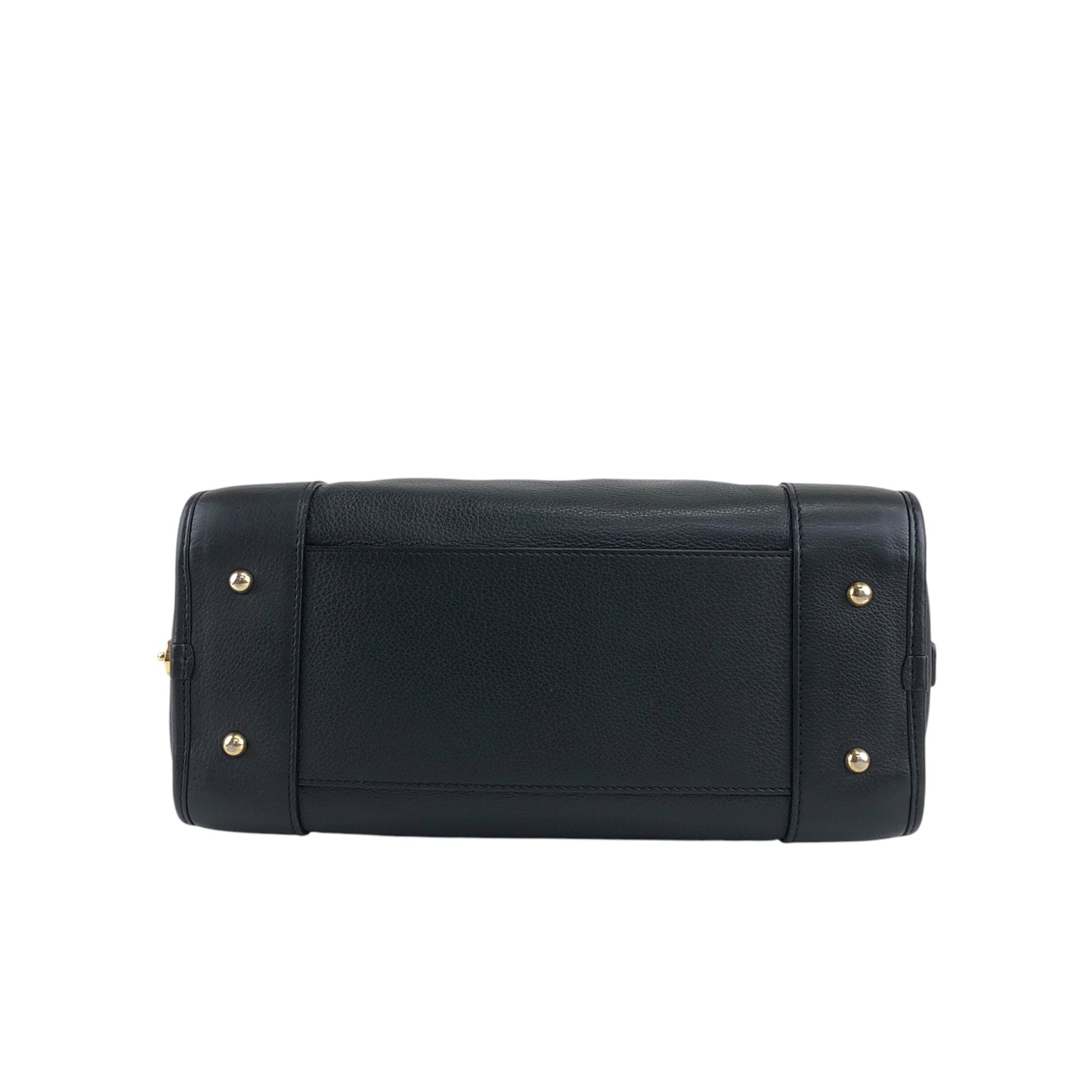 LOEWE Amazona28 Anagram Handbag Boston bag Black Vintage 4ve2yy