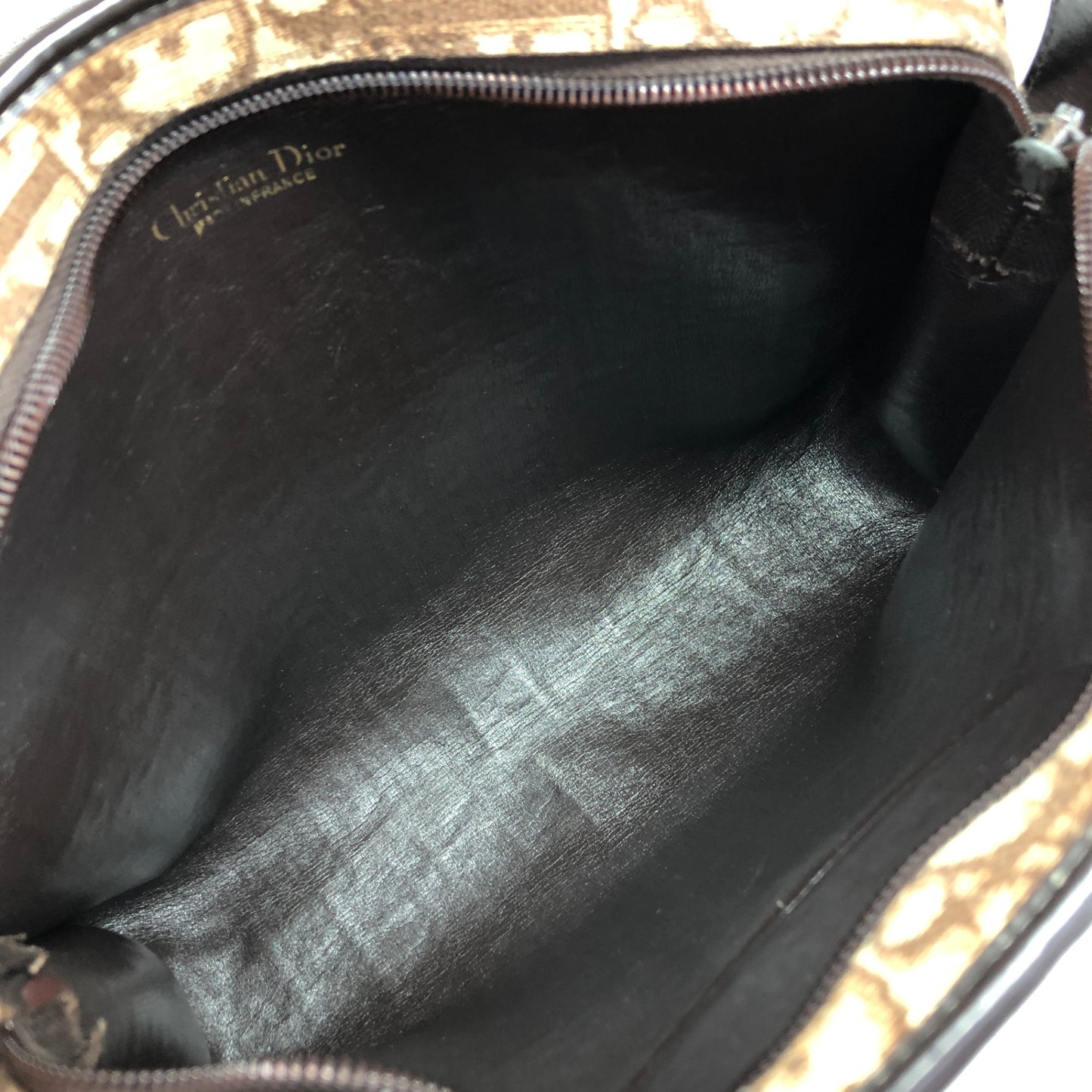 Christian Dior Trotter Shoulder bag Brown Vintage hxyich