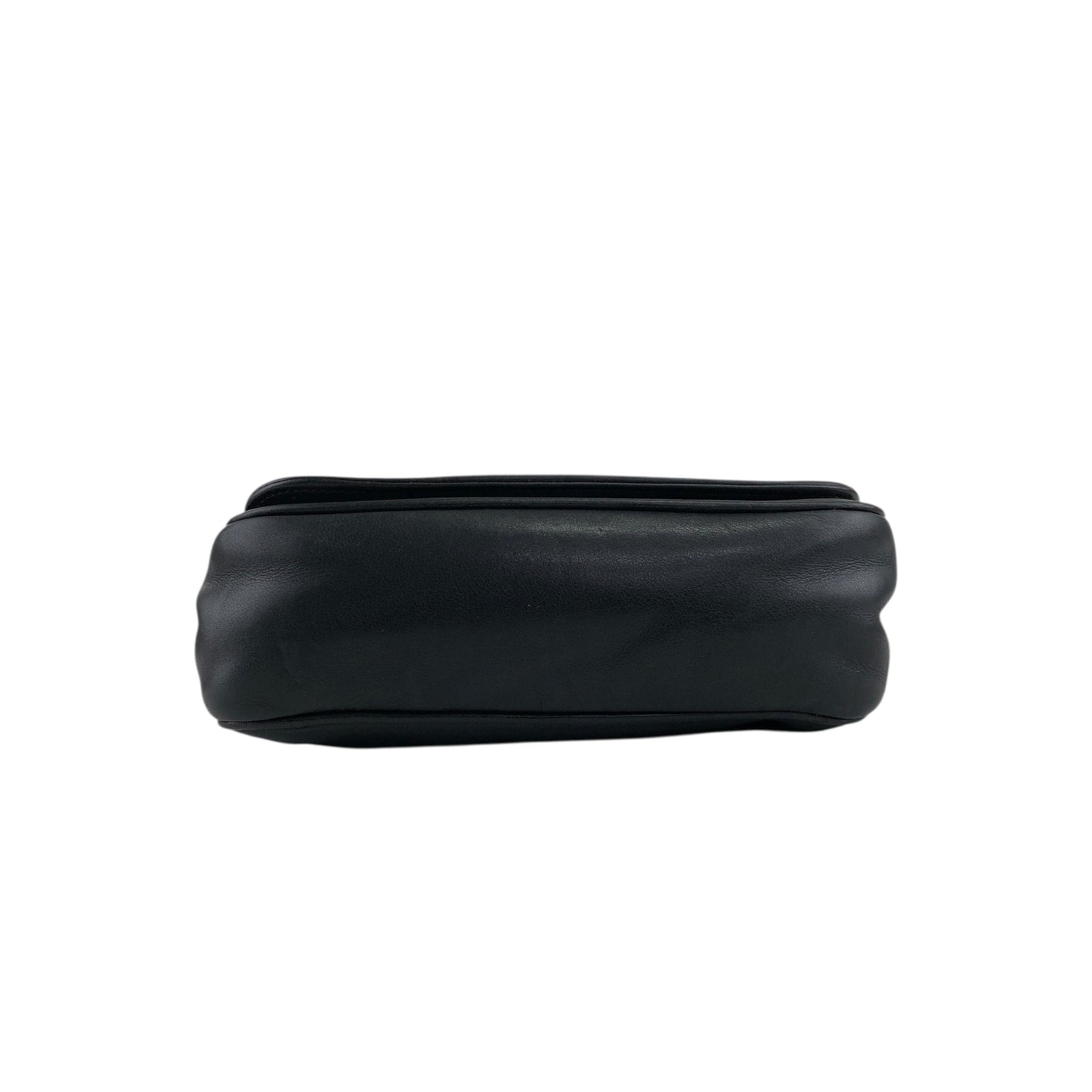 CELINE Blason Chain Shoulder bag Black Vintage jxnmfi