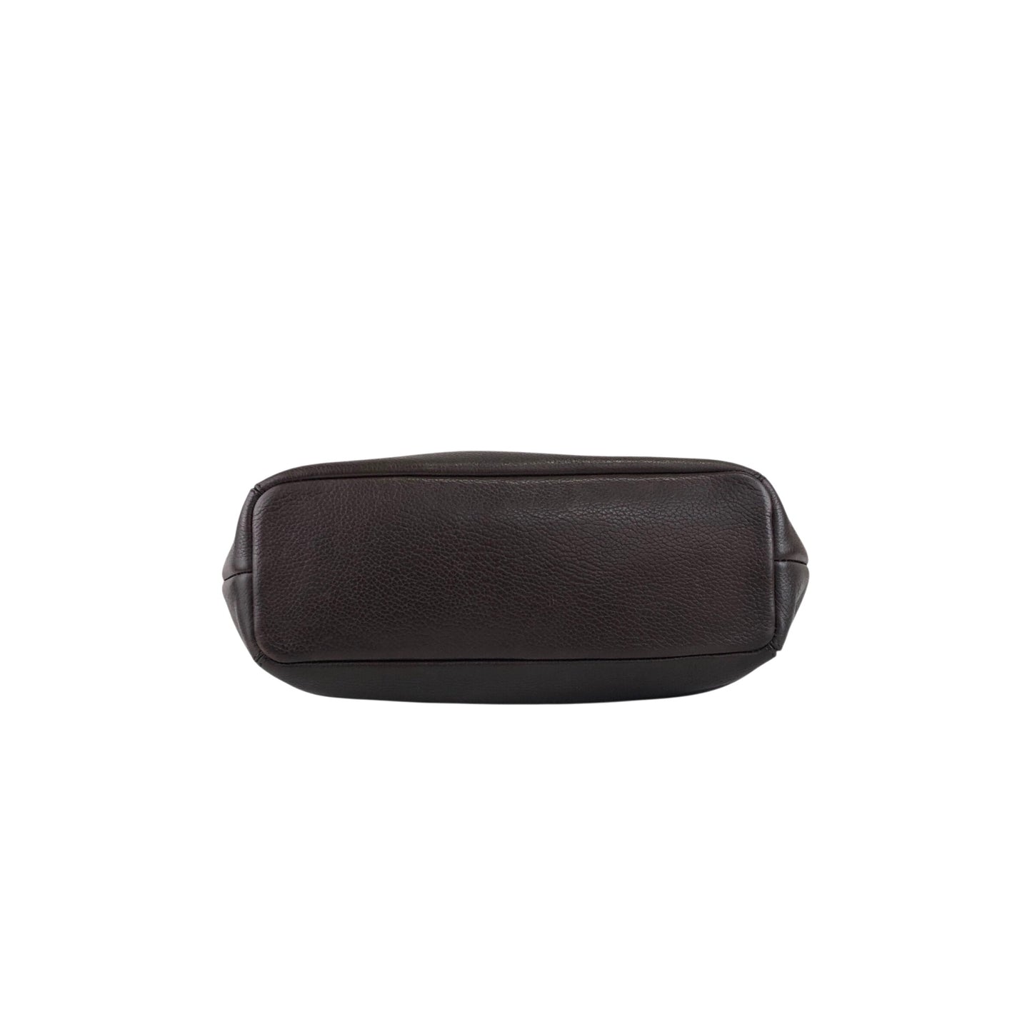 LOEWE Logo Embossed Shoulder bag Brown Vintage fudn6n