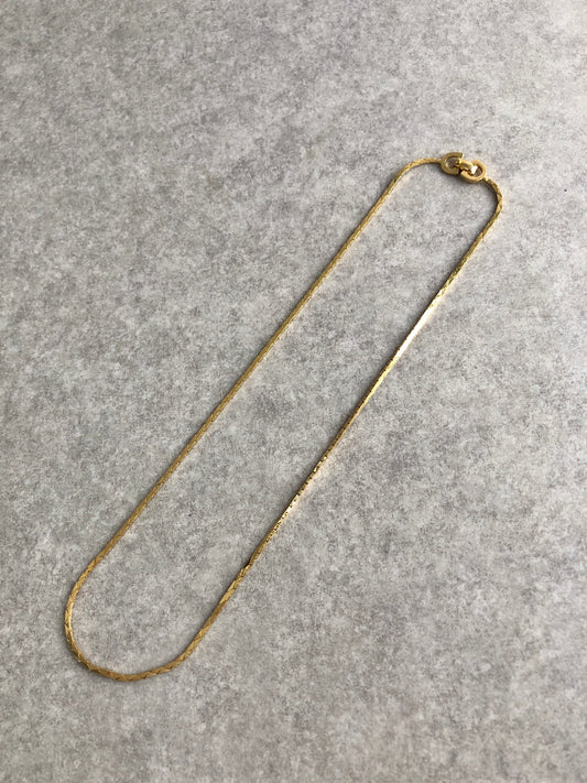 Christian Dior Necklace Gold Vintage 4mzmkr