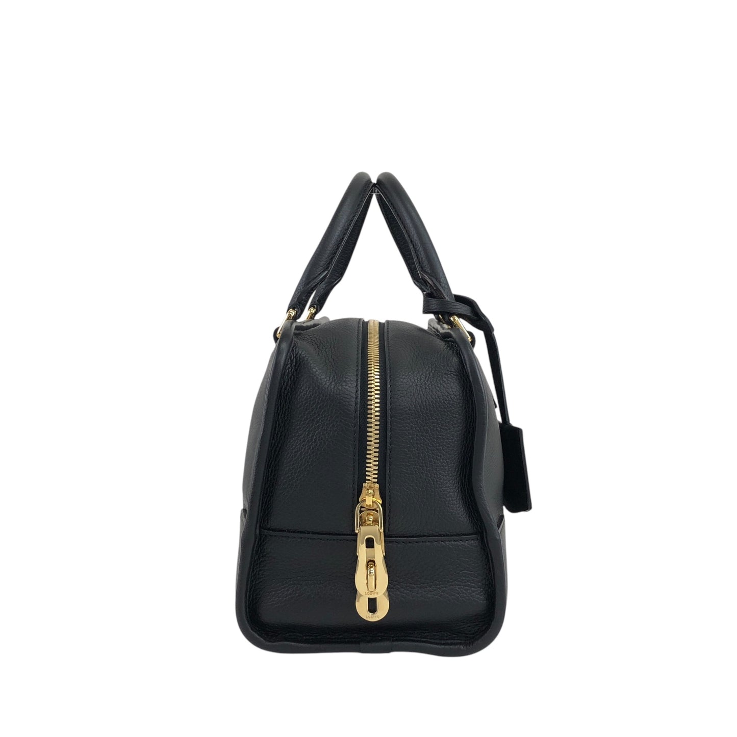 LOEWE Amazona28 Anagram Two-way Handbag Shoulder bag Black Vintage bagdfe
