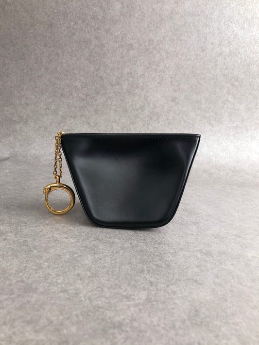 Cartier Coin Purse Black Vintage ver74j