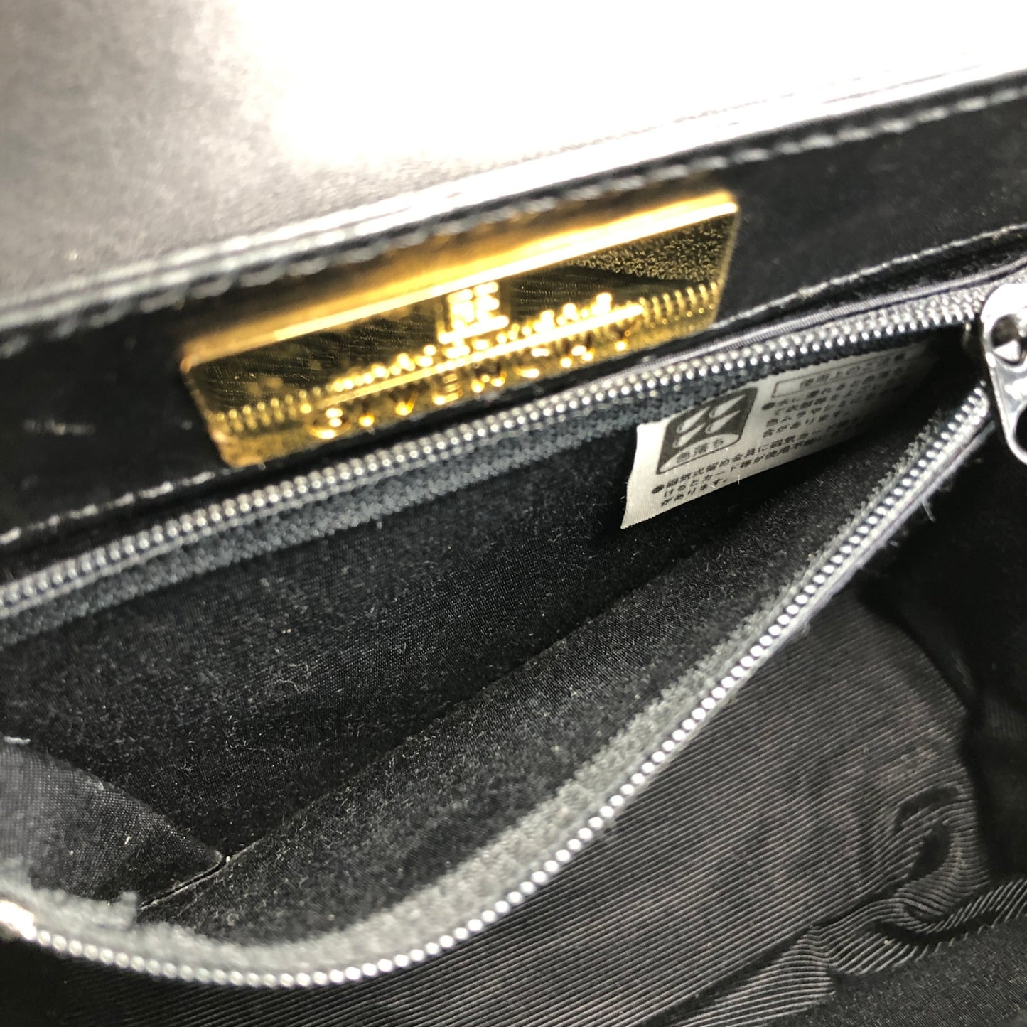 GIVENCHY Handbag Vanity bag Black Vintage tba8s3
