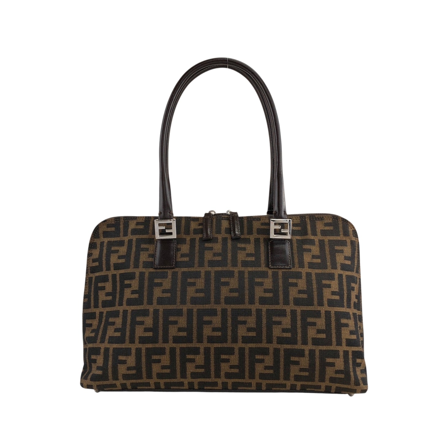 FENDI Shoulder bag Brown Vintage 3pcjz8