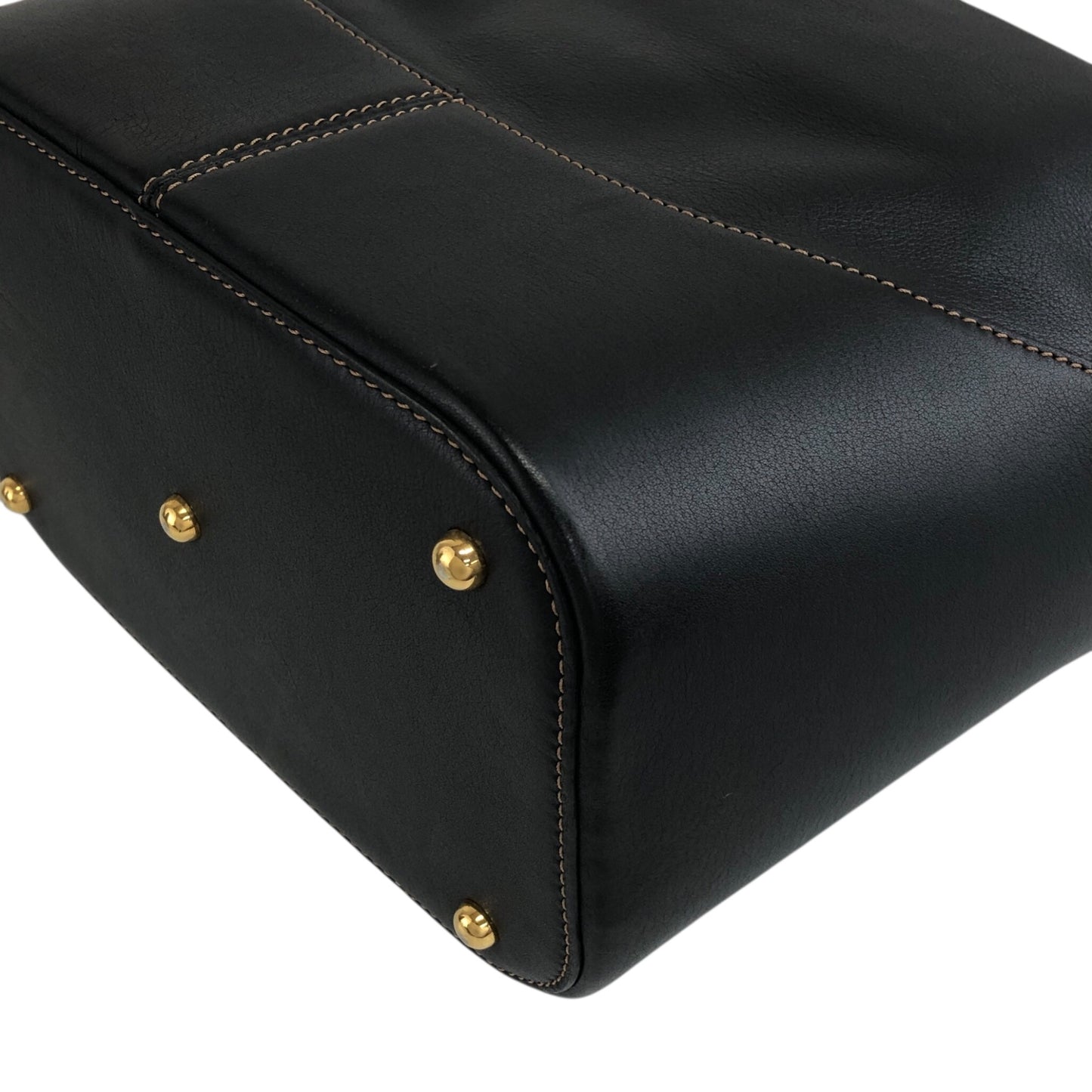 LOEWE Charm Shoulder bag Black Vintage zkuvfd