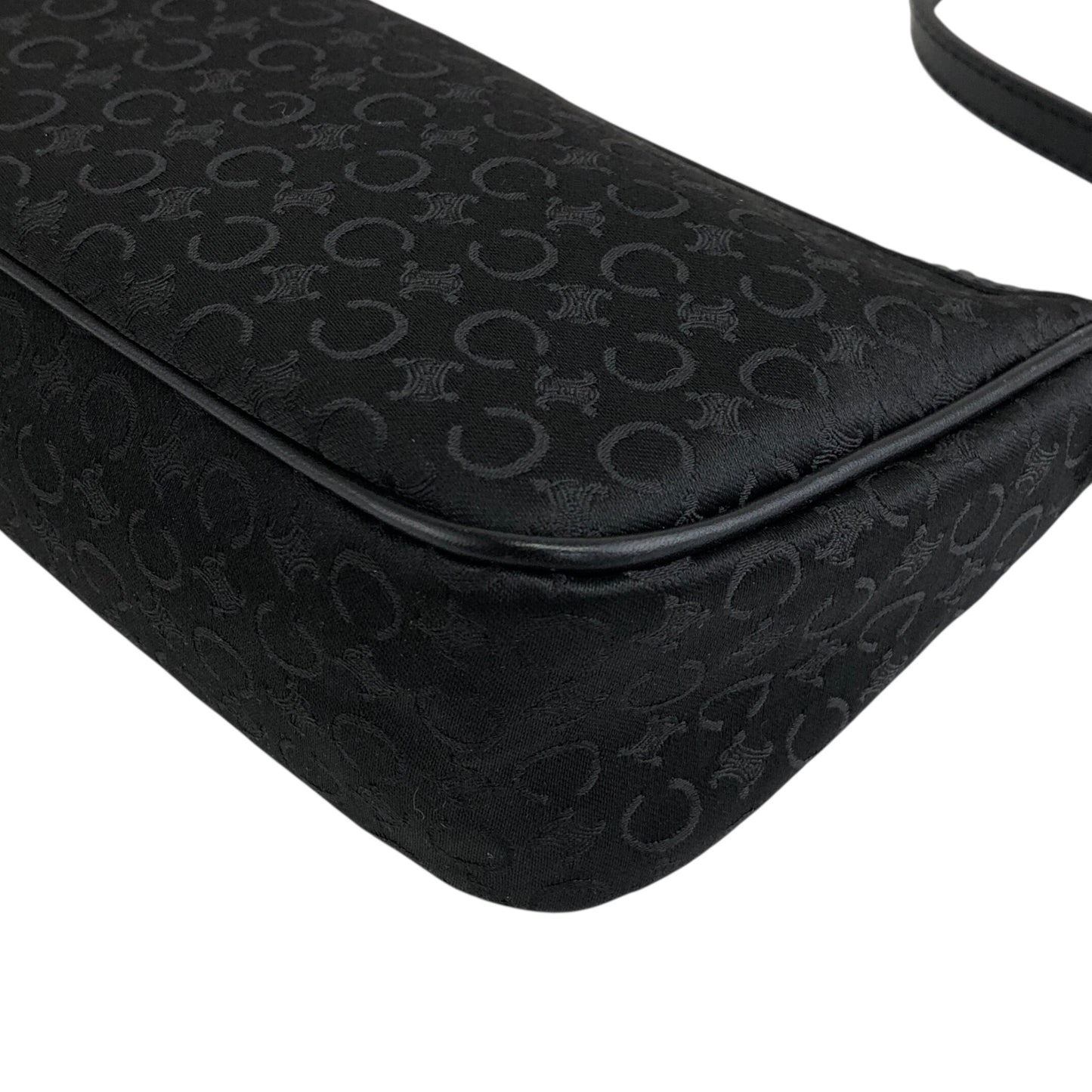 CELINE Shoulder bag Hobobag Black Vintage ygiapy