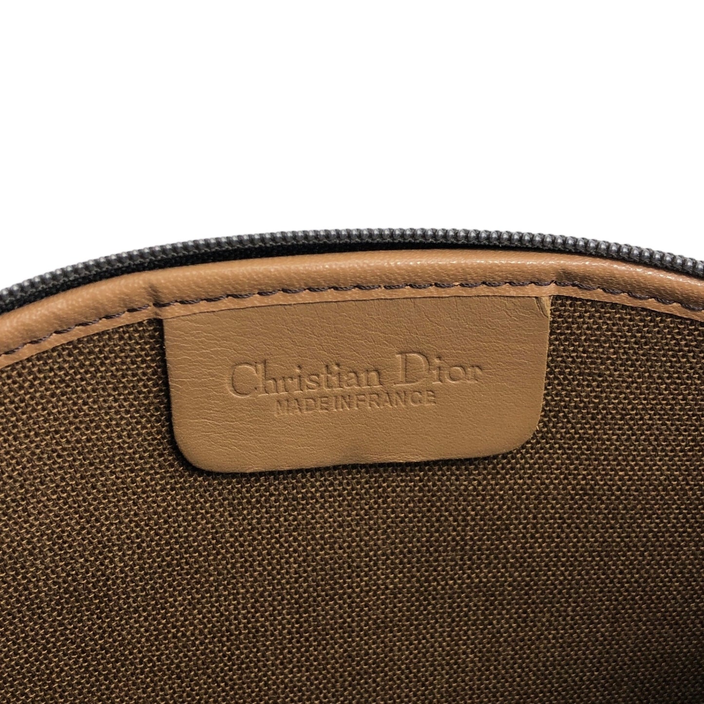 Christian Dior Honeycomb Chain Shoulder bag Black Vintage a826ev