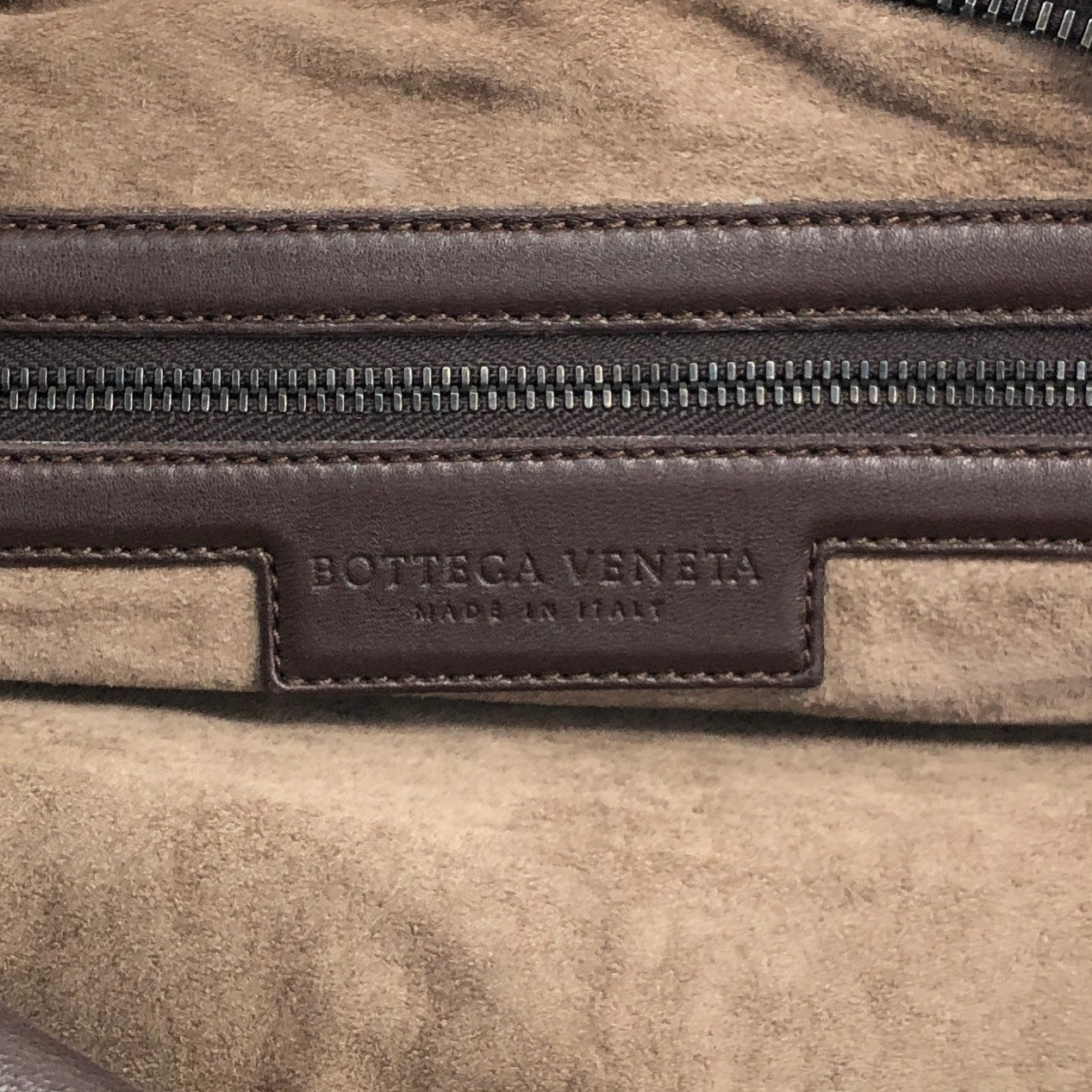 Bottega Veneta Intrecciato Shoulder bag Brown Vintage ugpenb