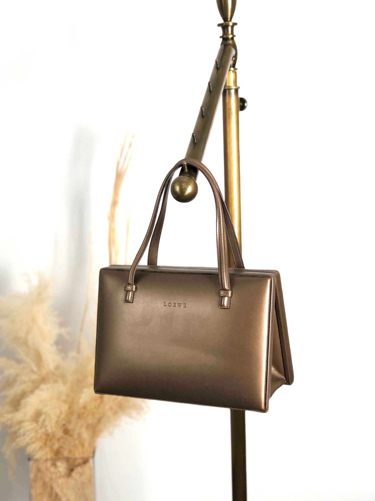 LOEWE Logo Totebag Brown Vintage 2jjh62 – VintageShop solo