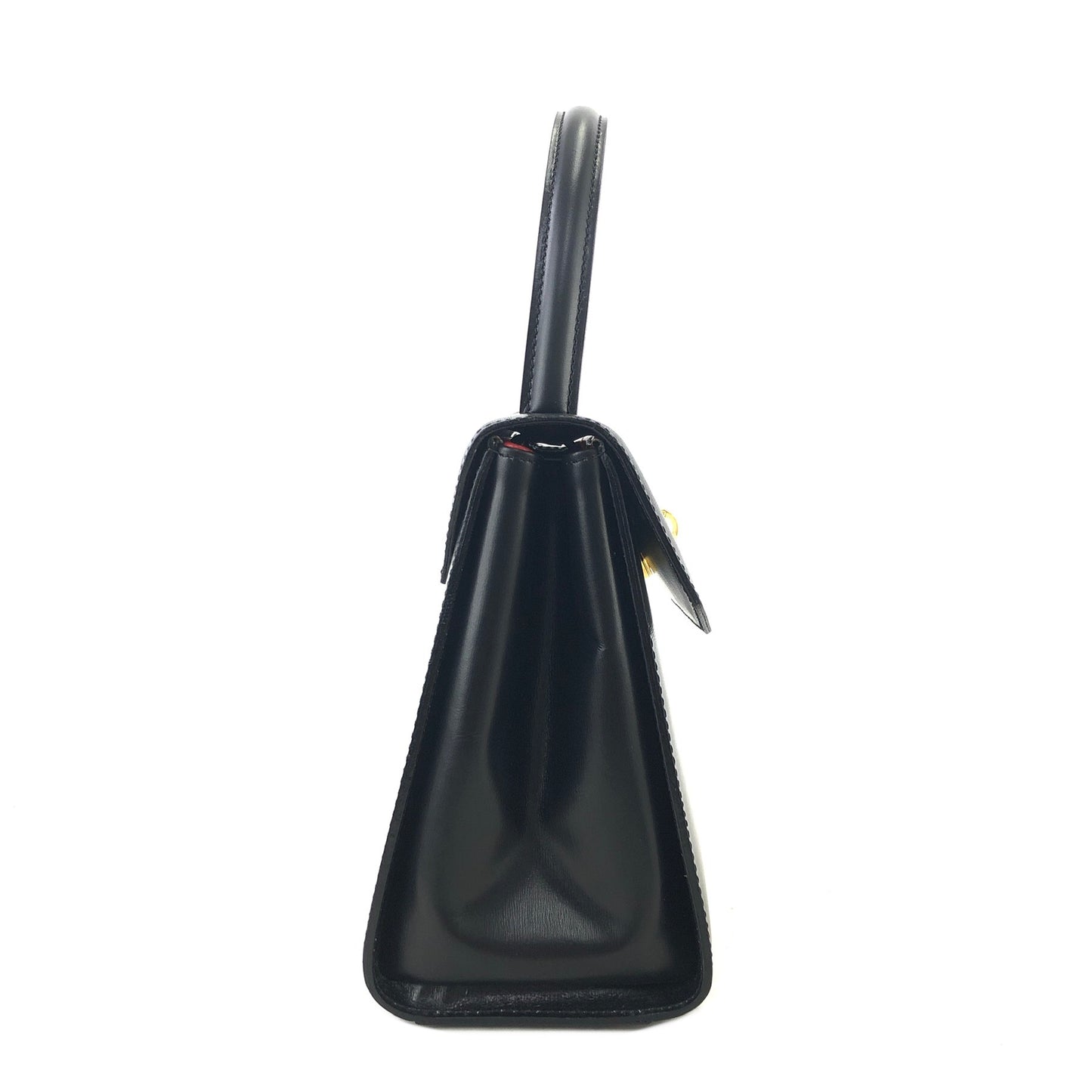 CELINE Starball 皮革兩用手提包單肩包黑色復古 jrwffj