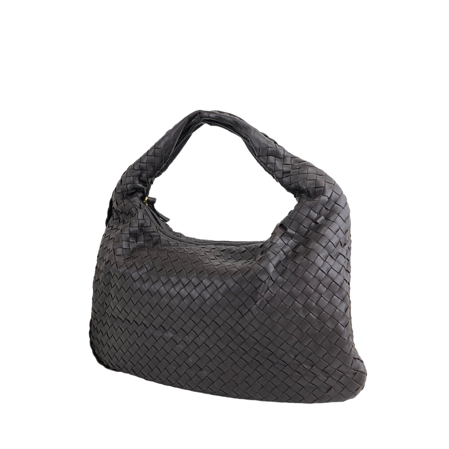 Bottega Veneta Leather Shoulder bag Hobobag Brown Vintage g3ci3g
