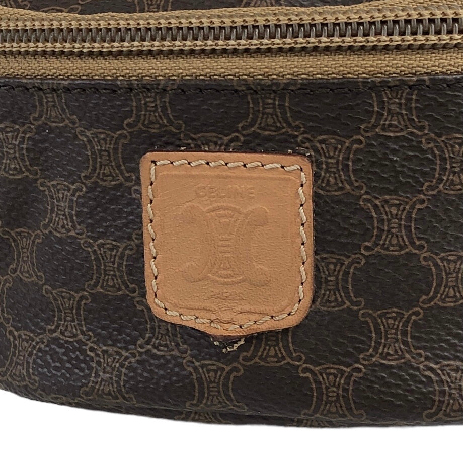 CELINE Macadam Pouch Brown Vintage rxugvz