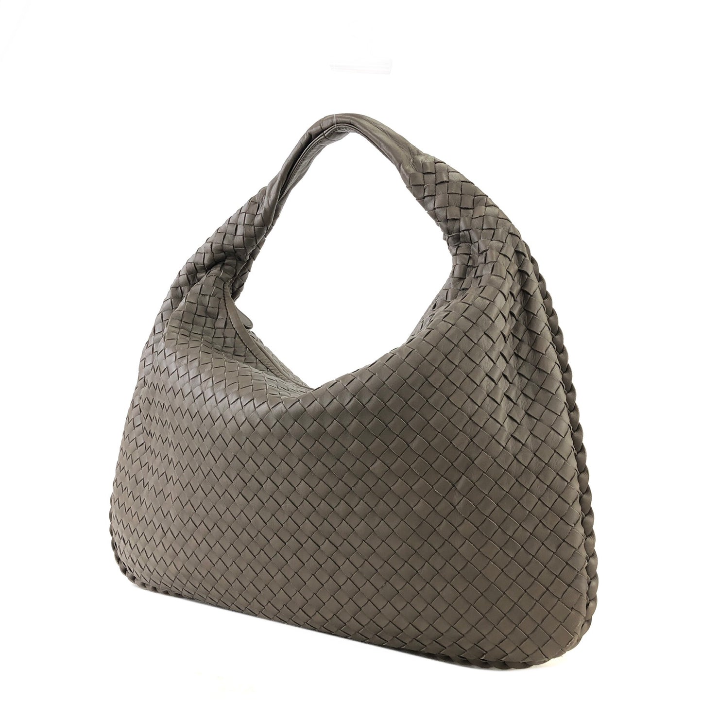 Bottega Veneta Intrecciato Leather Shoulder bag Hobobag Beige Vintage ritud4