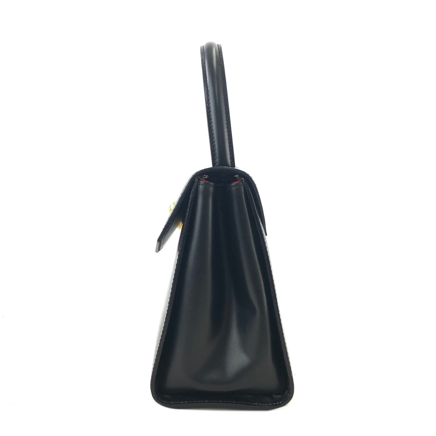 CELINE Starball 皮革兩用手提包單肩包黑色復古 jrwffj