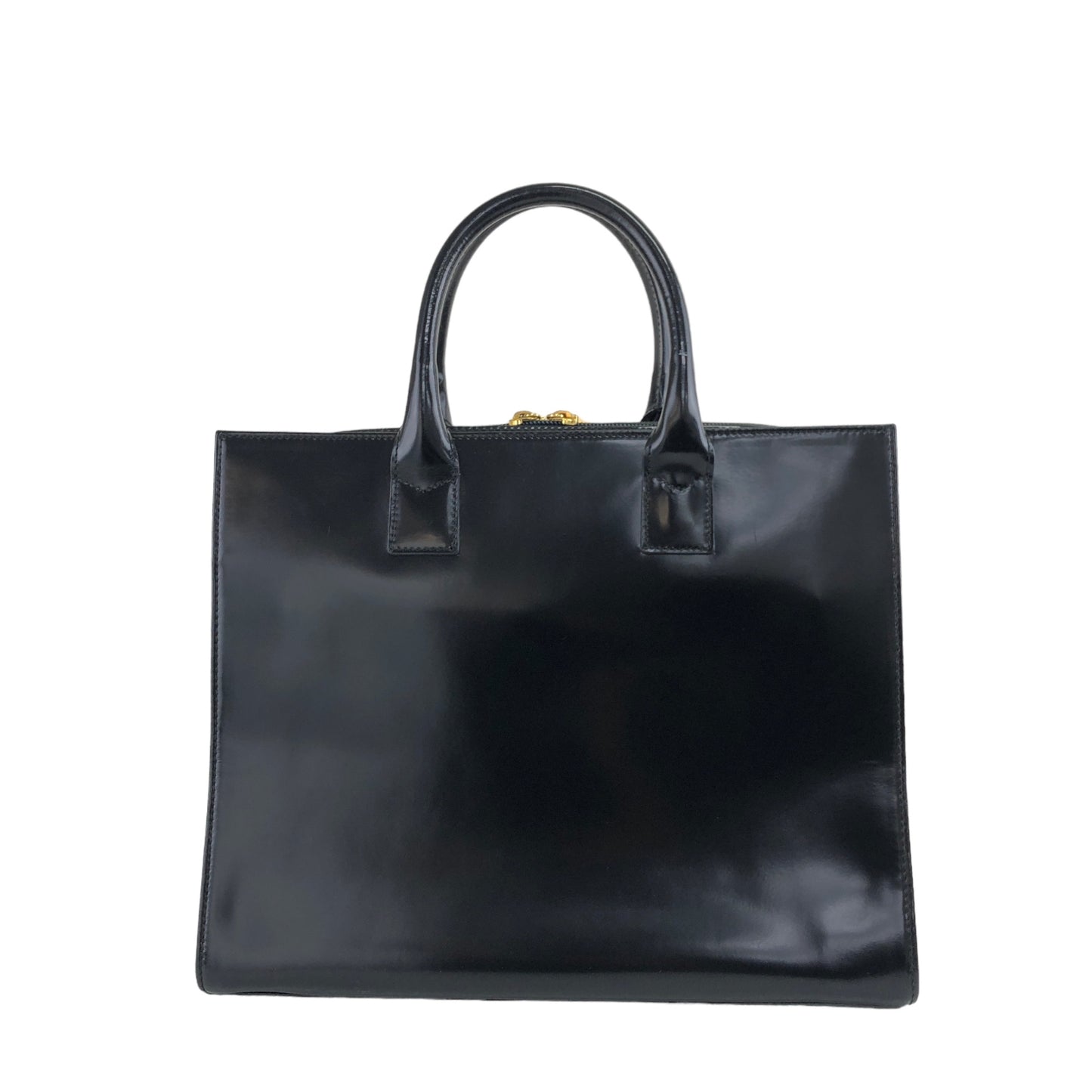 GIVENCHY 標誌皮革手袋黑色復古 upehz7