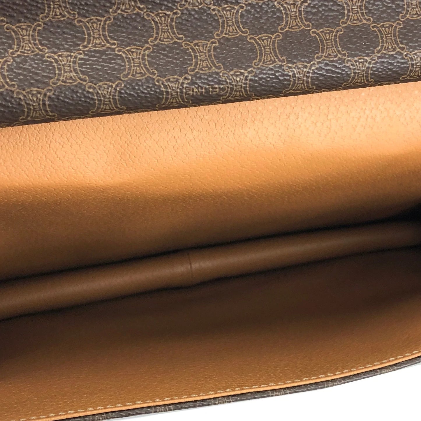 CELINE Macadam Doctor bag Crossbody Shoulder bag Brown Vintage OldCELINE tts4iw