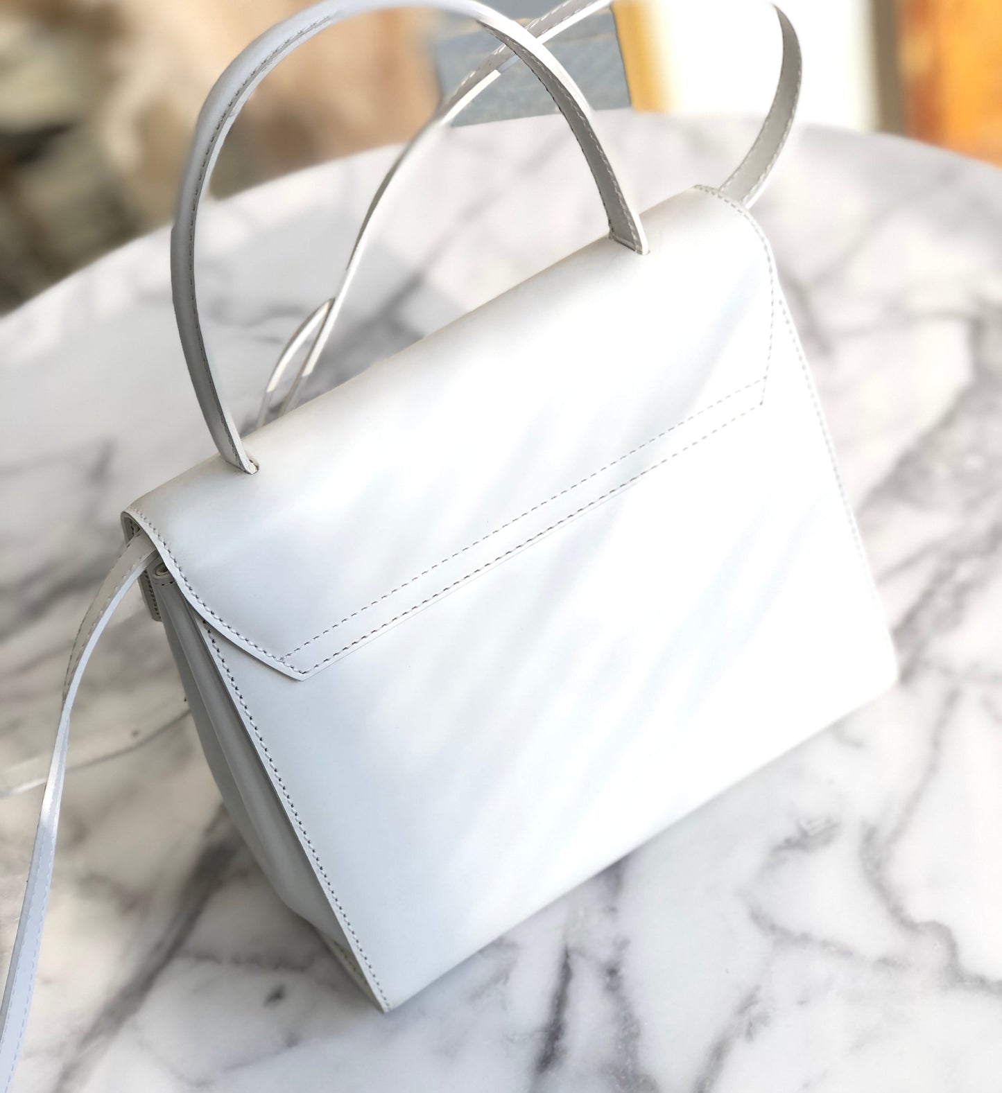CELINE Starball 手提單肩包 白色舊 Celine Vintage h3thd8
