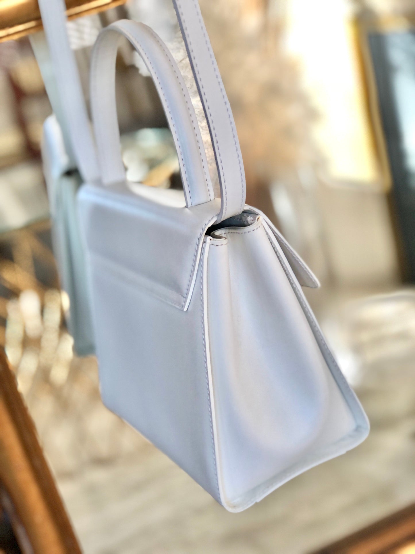 CELINE Starball 手提單肩包 白色舊 Celine Vintage h3thd8