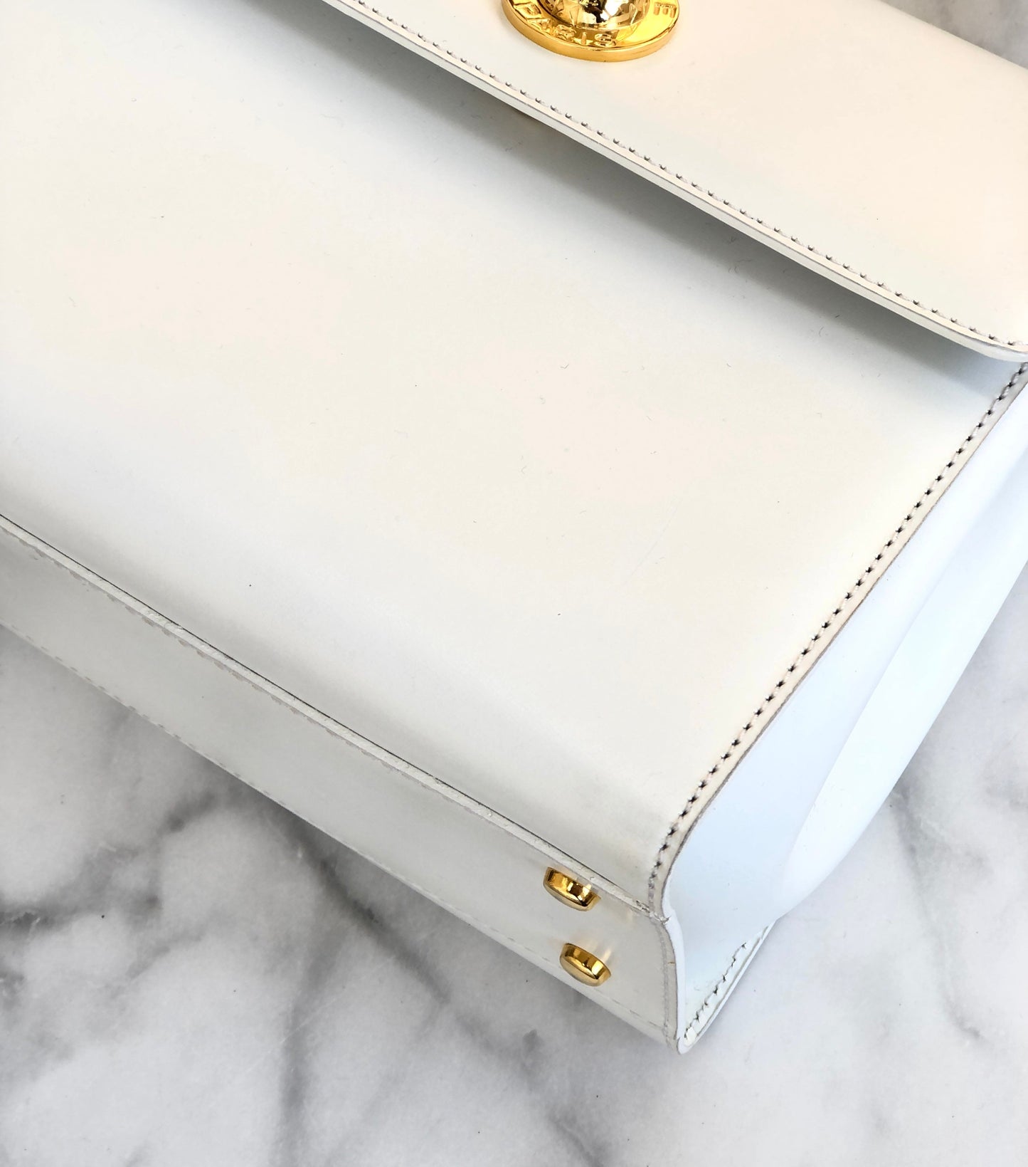 CELINE Starball 手提單肩包 白色舊 Celine Vintage h3thd8