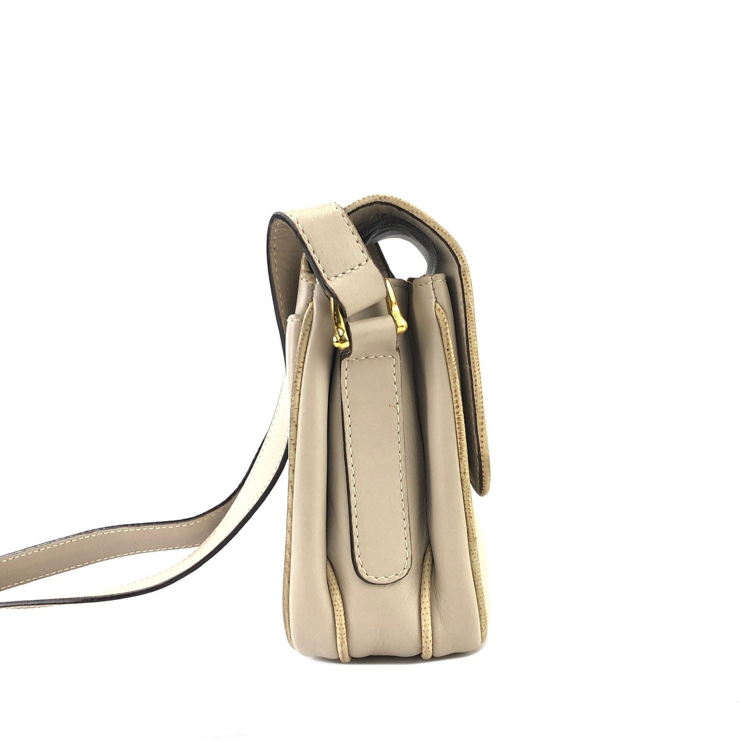 CELINE Triomphe 斜背包 象牙色 舊款 Celine Vintage cf6rxb