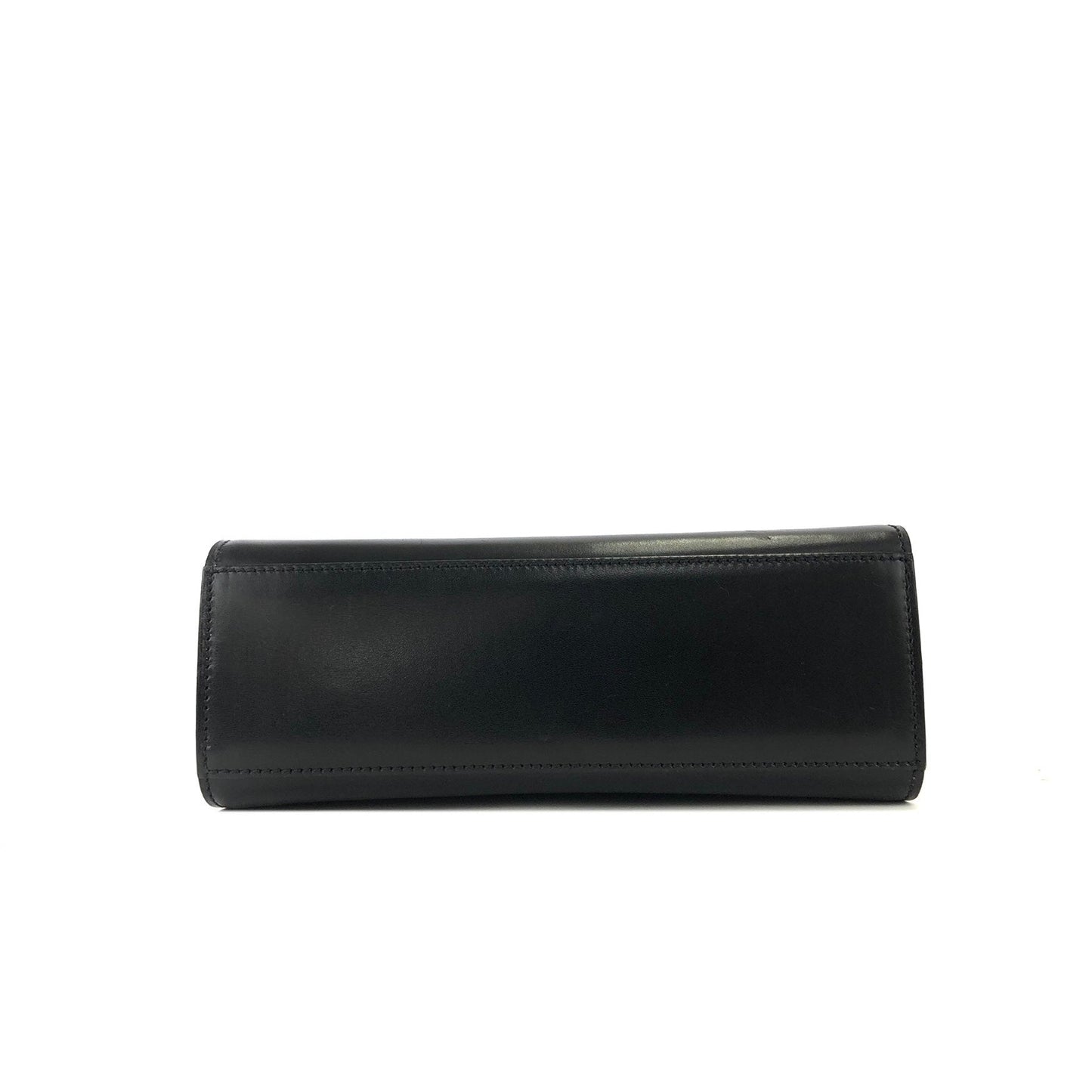 CELINE Horsebit Double face Handbag Shoulder bag Black Vintage Old Celine ainh7x