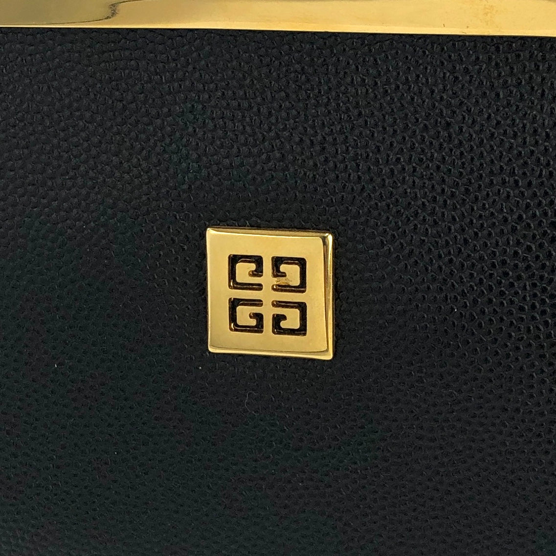 GIVENCHY 標誌扣迷你手袋 黑色 復古 舊款 gmgwt2