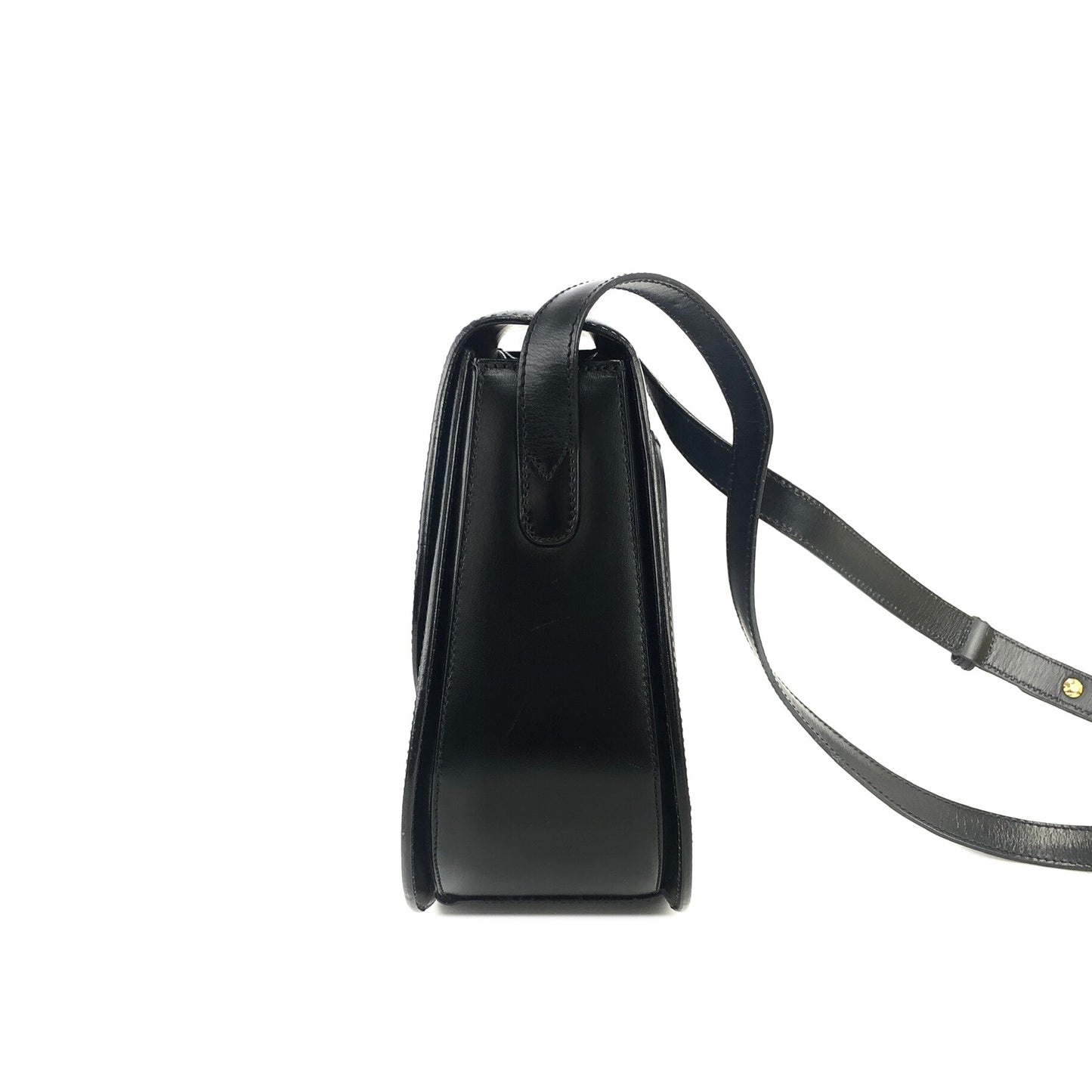 CELINE Crossbody Shoulderbag Black Vintage Old CELINE vbfwhs