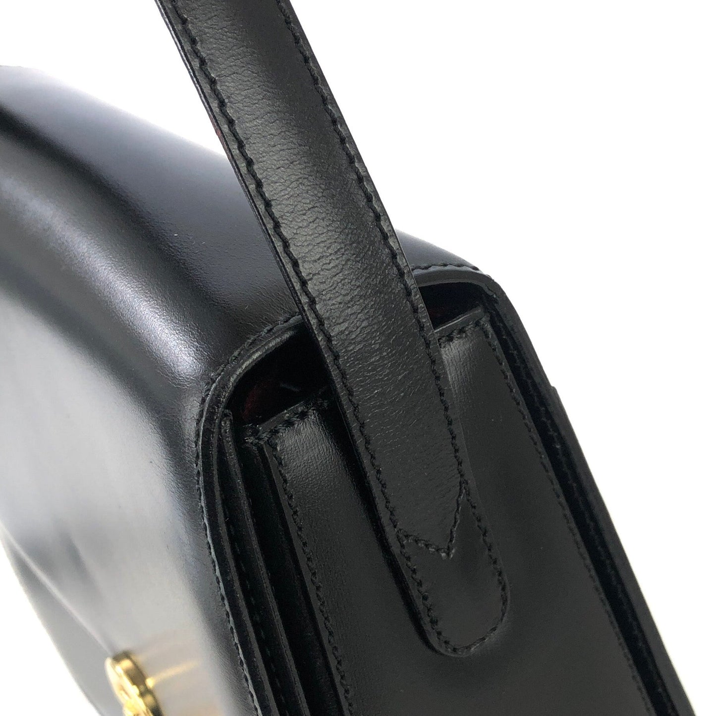 CELINE Crossbody Shoulderbag Black Vintage Old CELINE vbfwhs