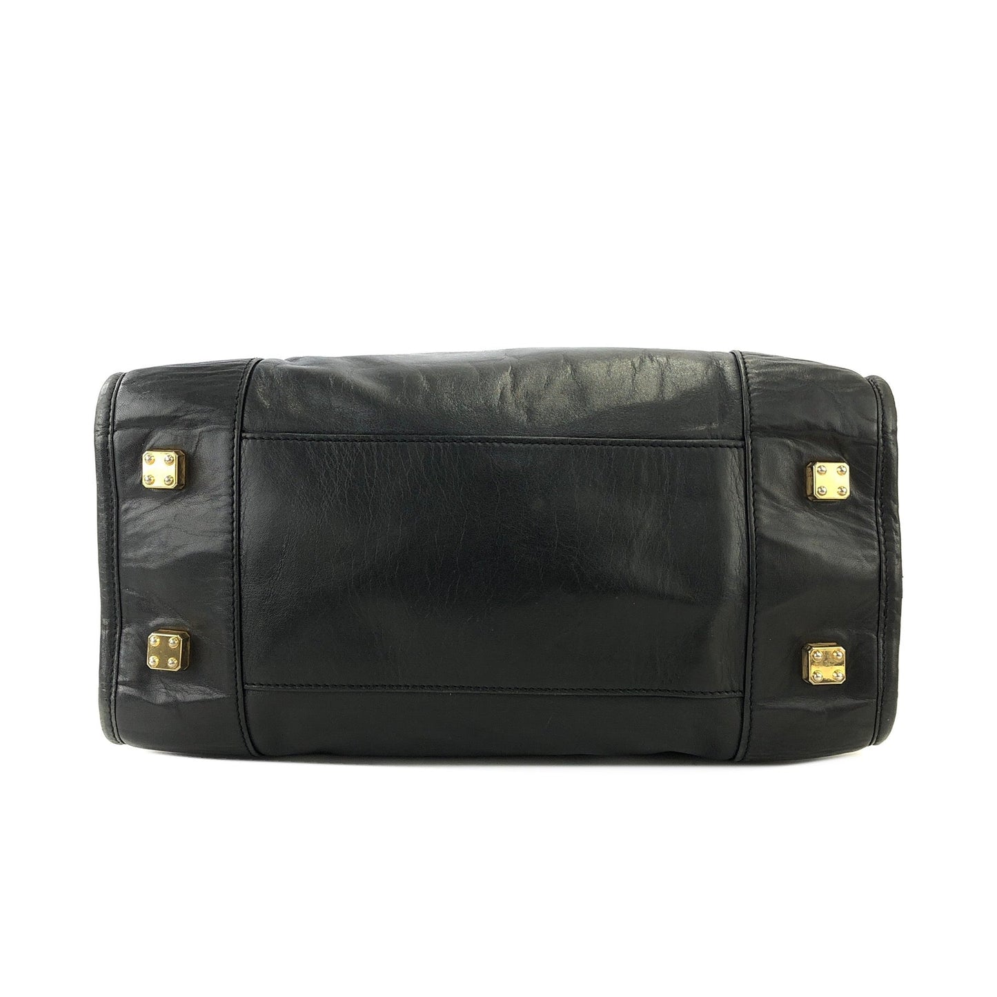 LOEWE Anagram 波士頓包手提包黑色復古舊款 zy8pdh
