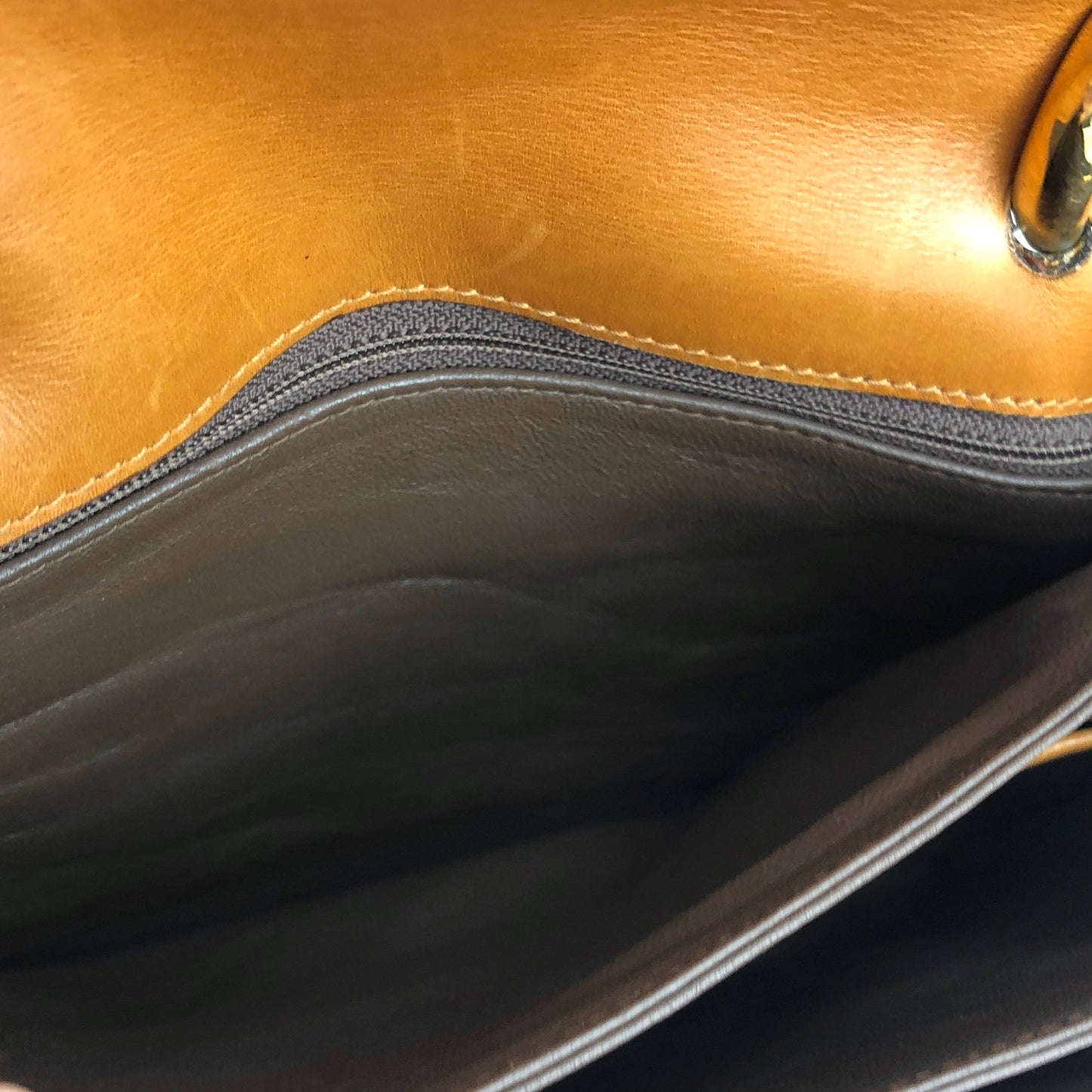 CELINE 馬車手提包 駝色 Vintage Old Celine vksi3i
