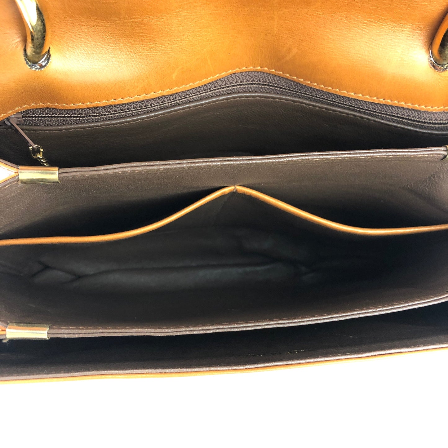 CELINE 馬車手提包 駝色 Vintage Old Celine vksi3i