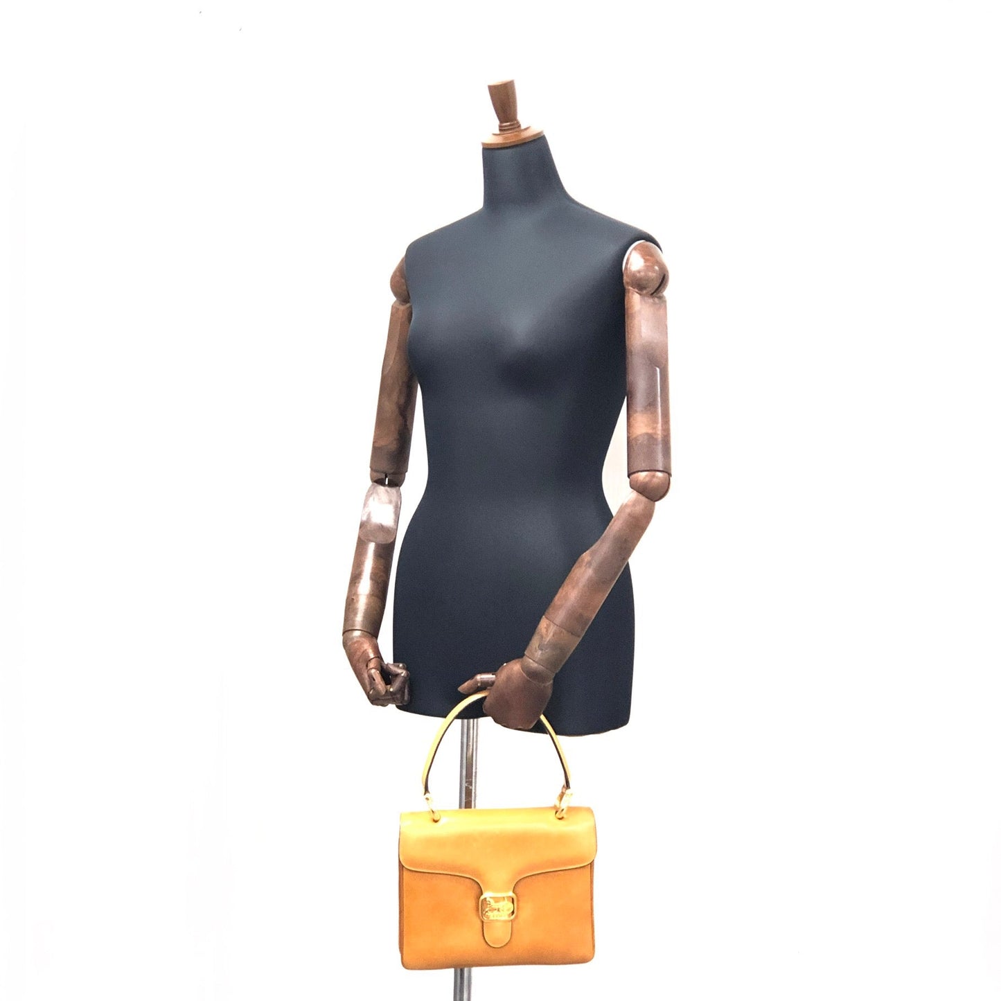 CELINE 馬車手提包 駝色 Vintage Old Celine vksi3i