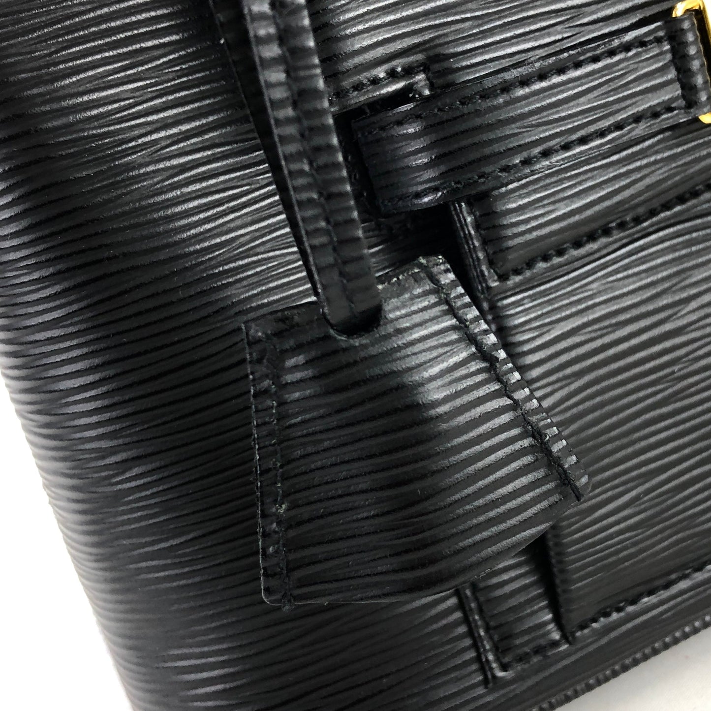 FENDI 皮革壓花兩用手提包單肩包黑色復古舊款 6a3xwu