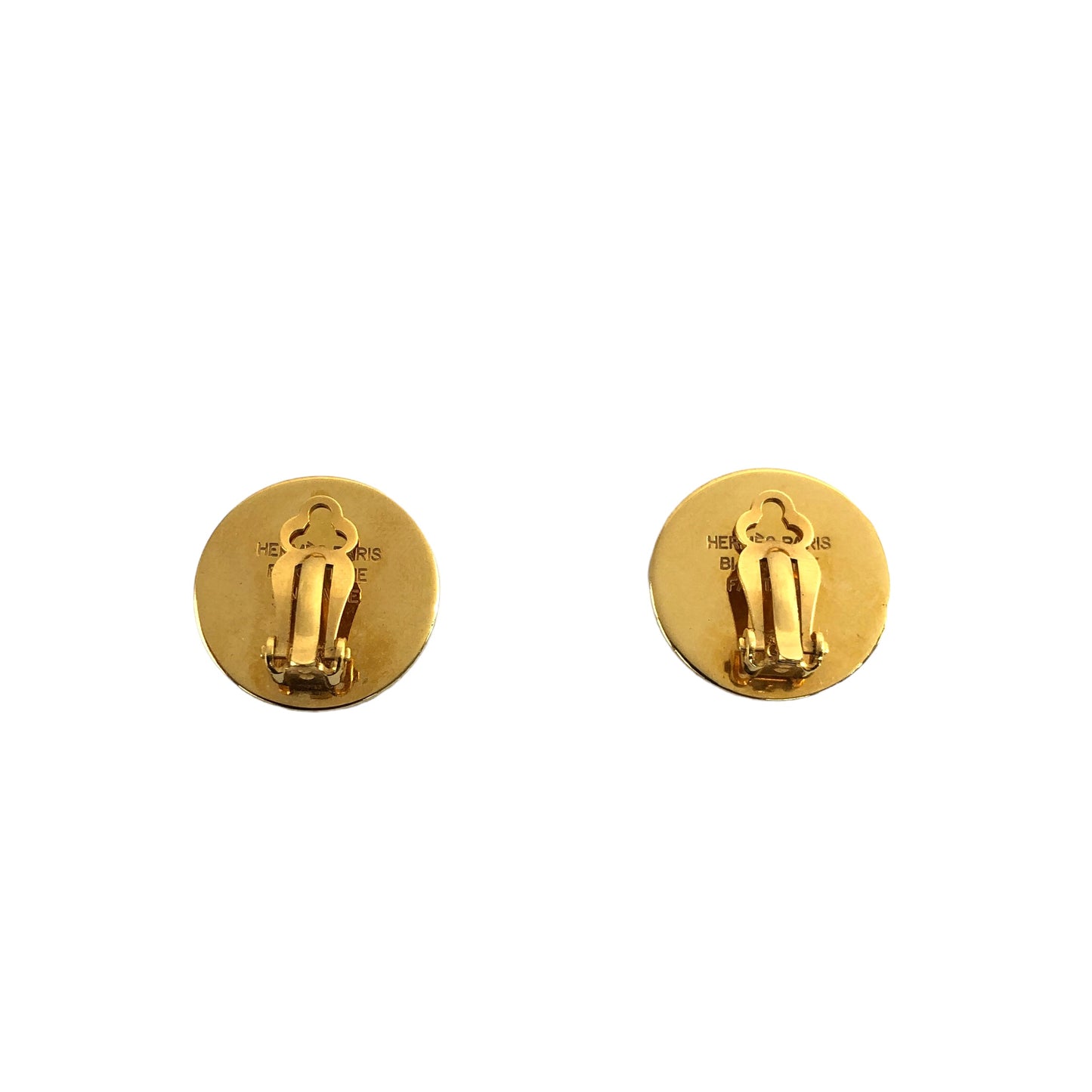 HERMES Serie 耳環 金色 復古 368t22
