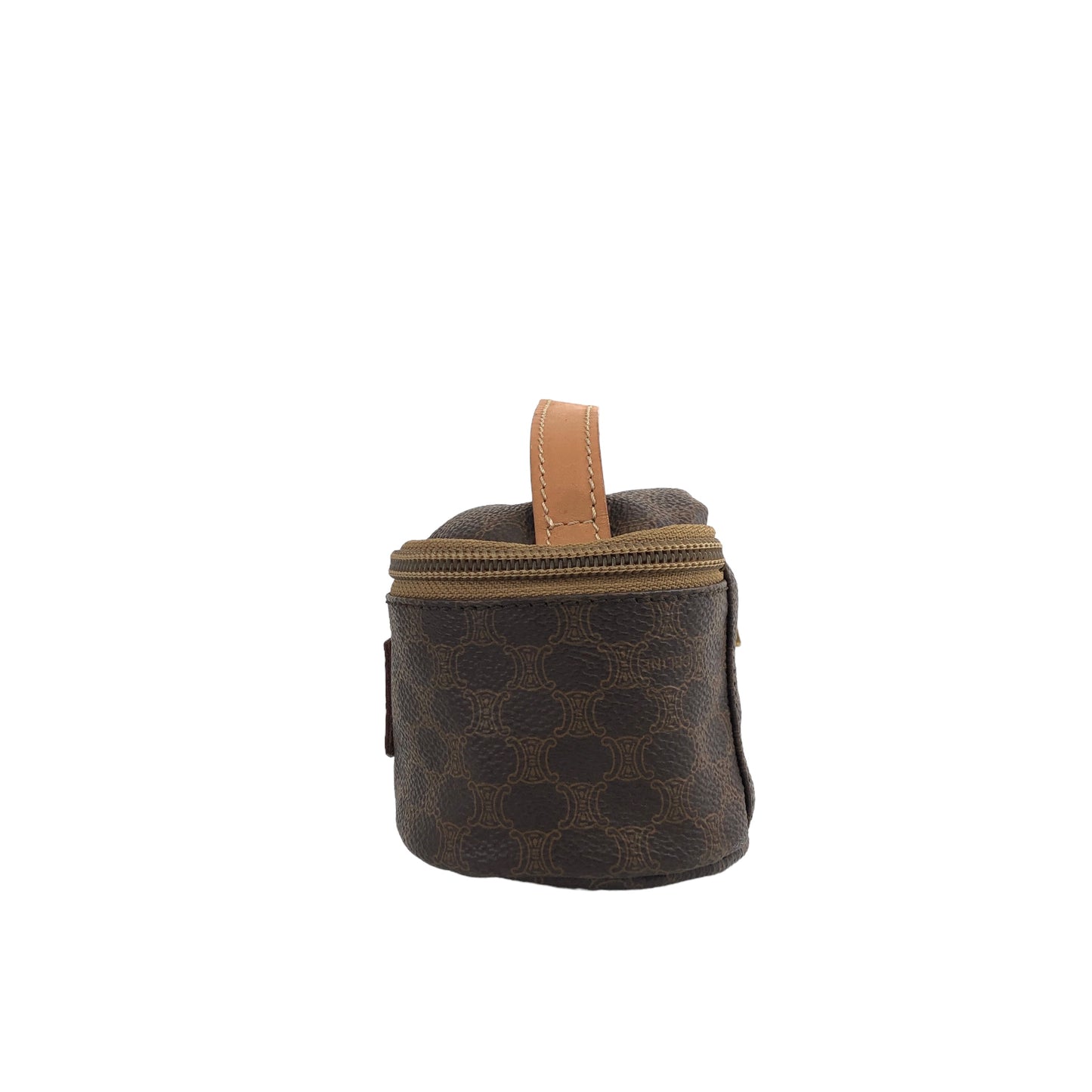 CELINE Macadam Pouch Brown Vintage rxugvz