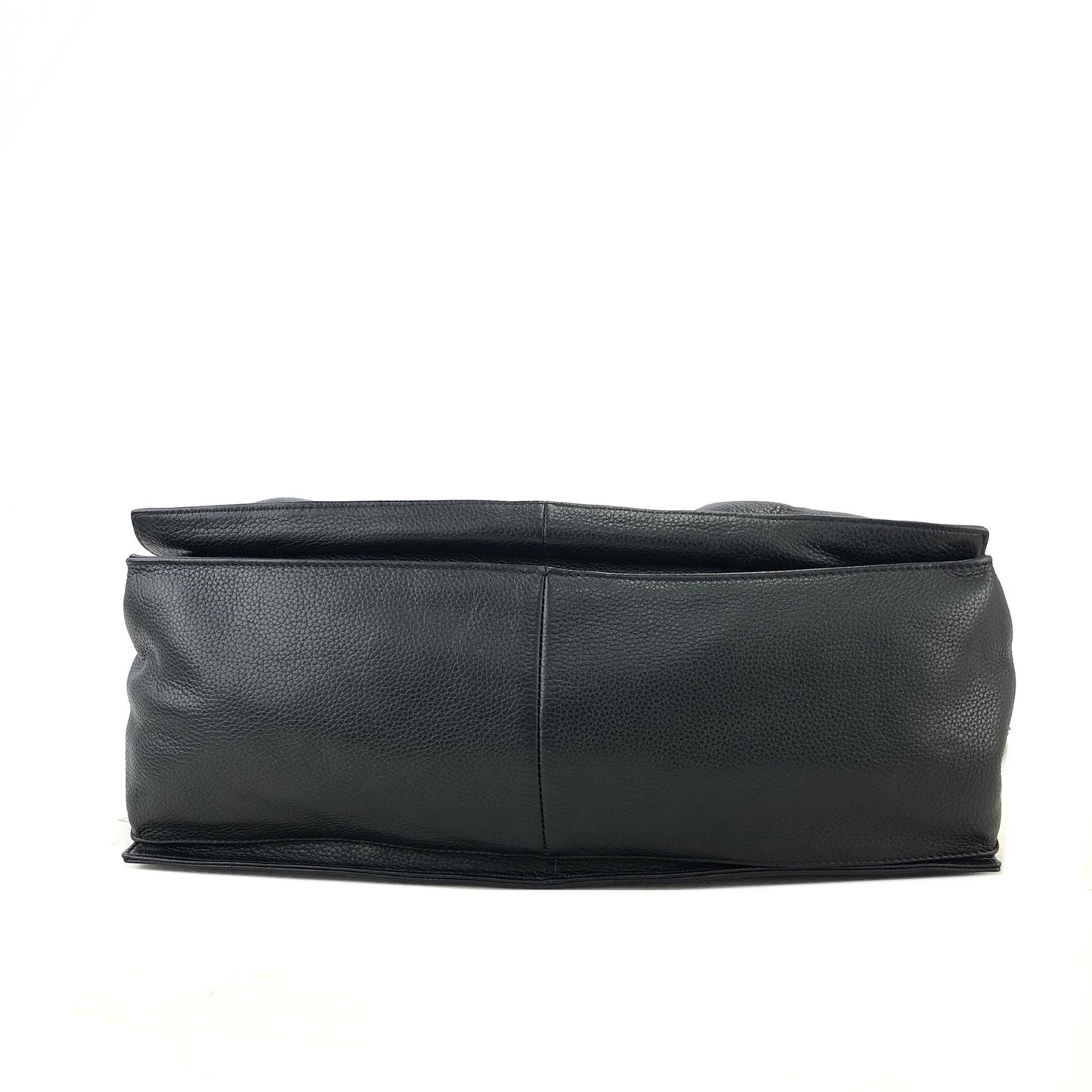 LOEWE Flamenco Tassel Anagram Leather Drawstring Crossbody Shoulder bag Black Vintage a858nd