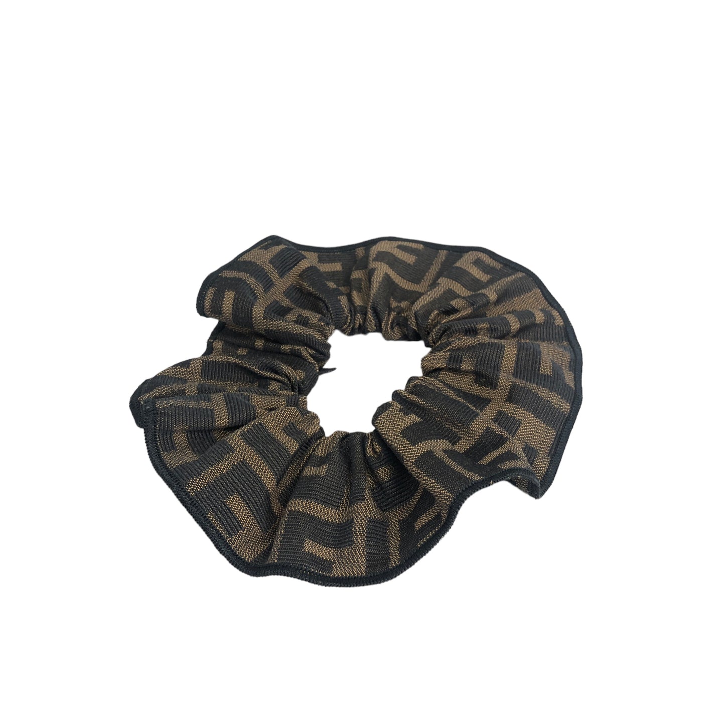 FENDI Zucca 髮飾 棕色 Vintage u7zafy
