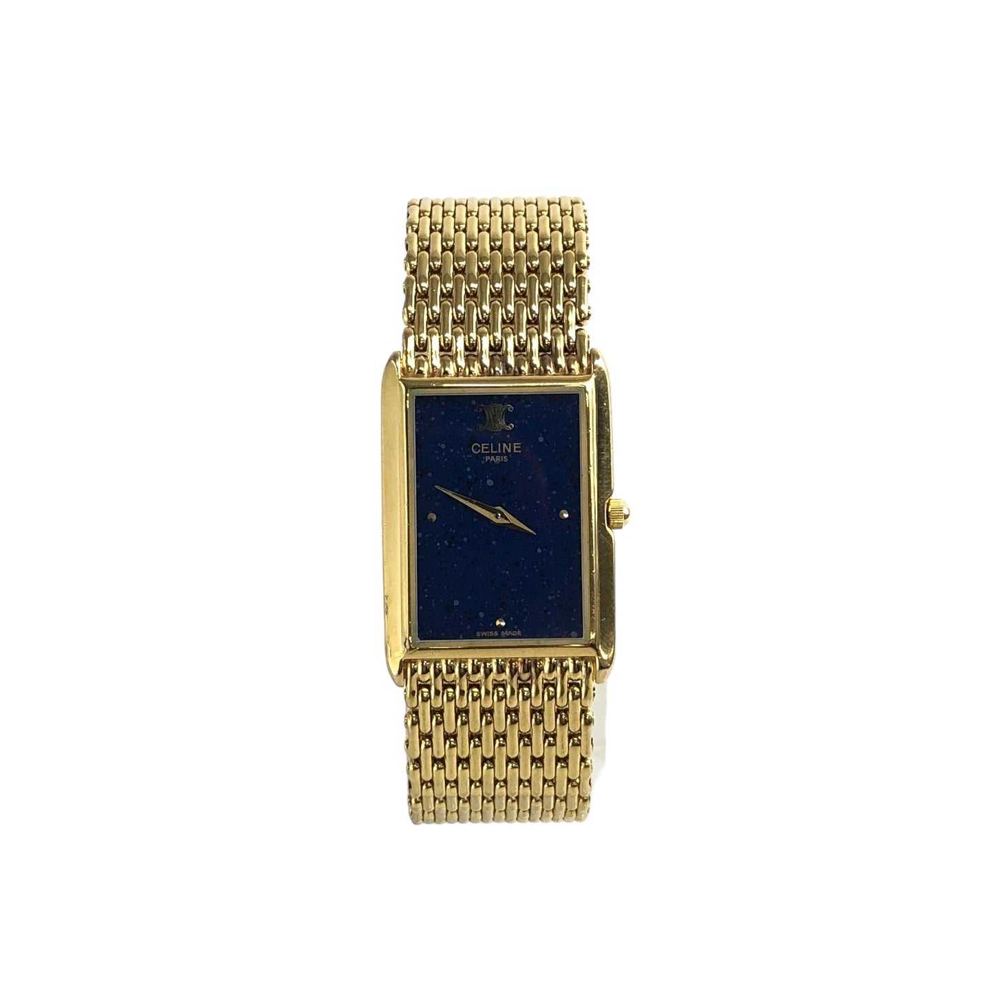 CELINE Triomphe 石英手錶金色復古 fr8536