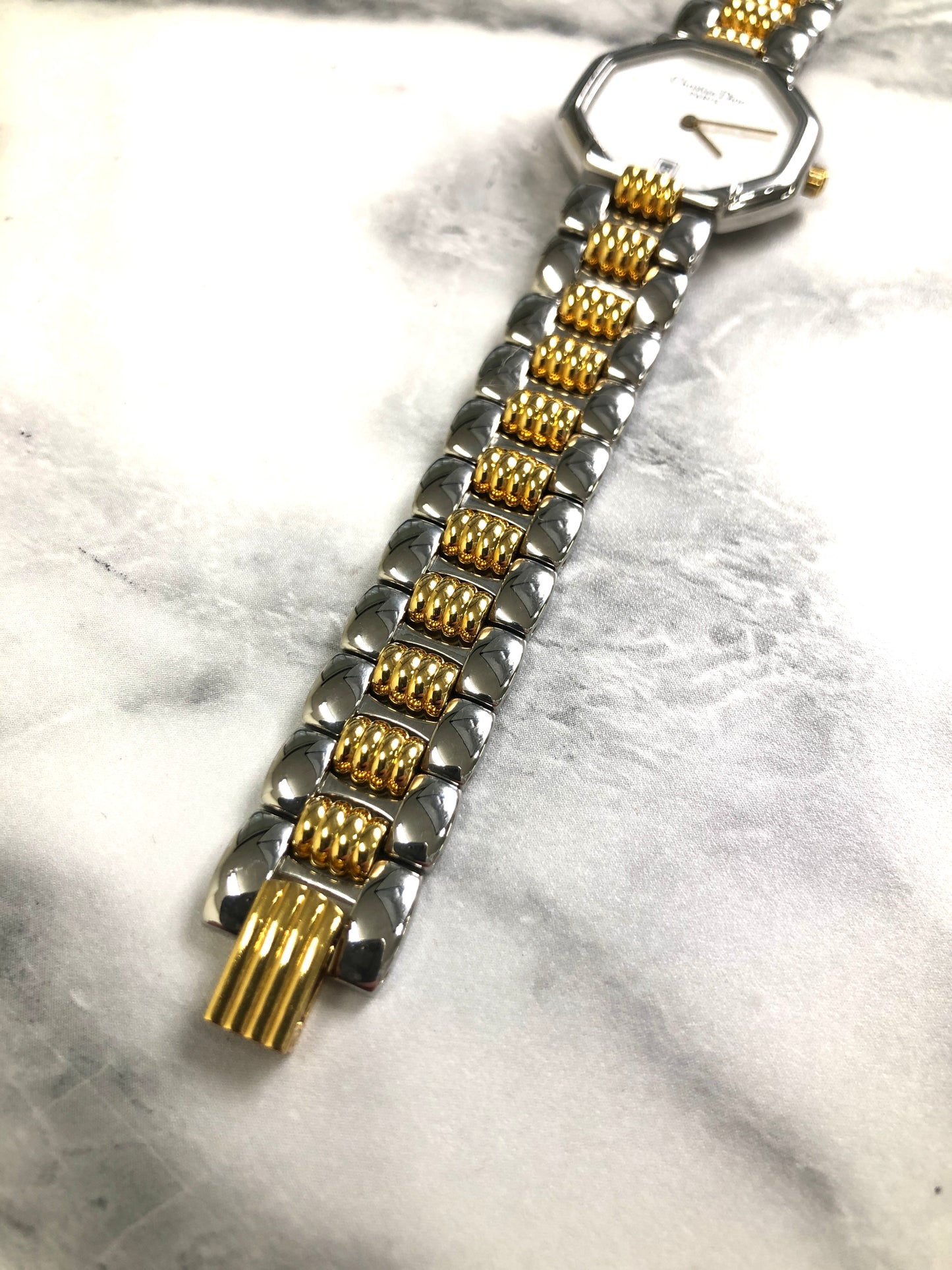 Christian Dior Watch D48-203 Silver Vintage 3umdyw
