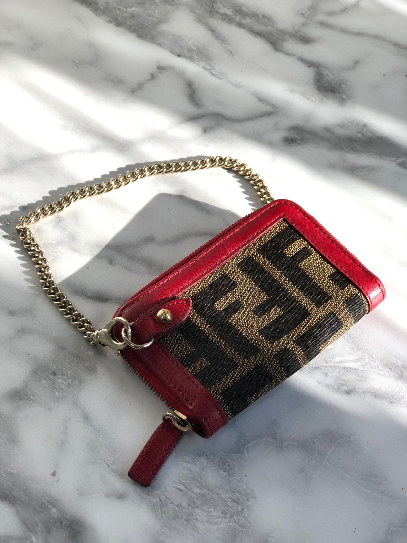 Fendi purse pink hot sale