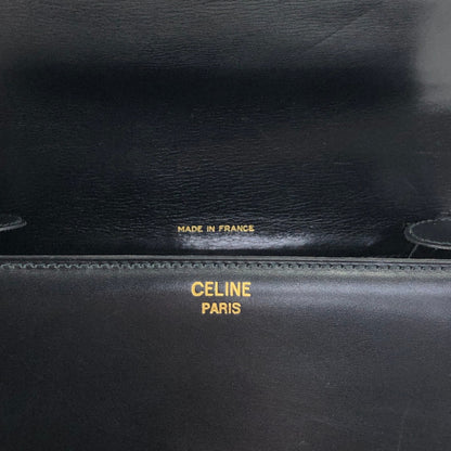 CELINE Horse Carriage Shoulder bag Black Vintage gr8nyt