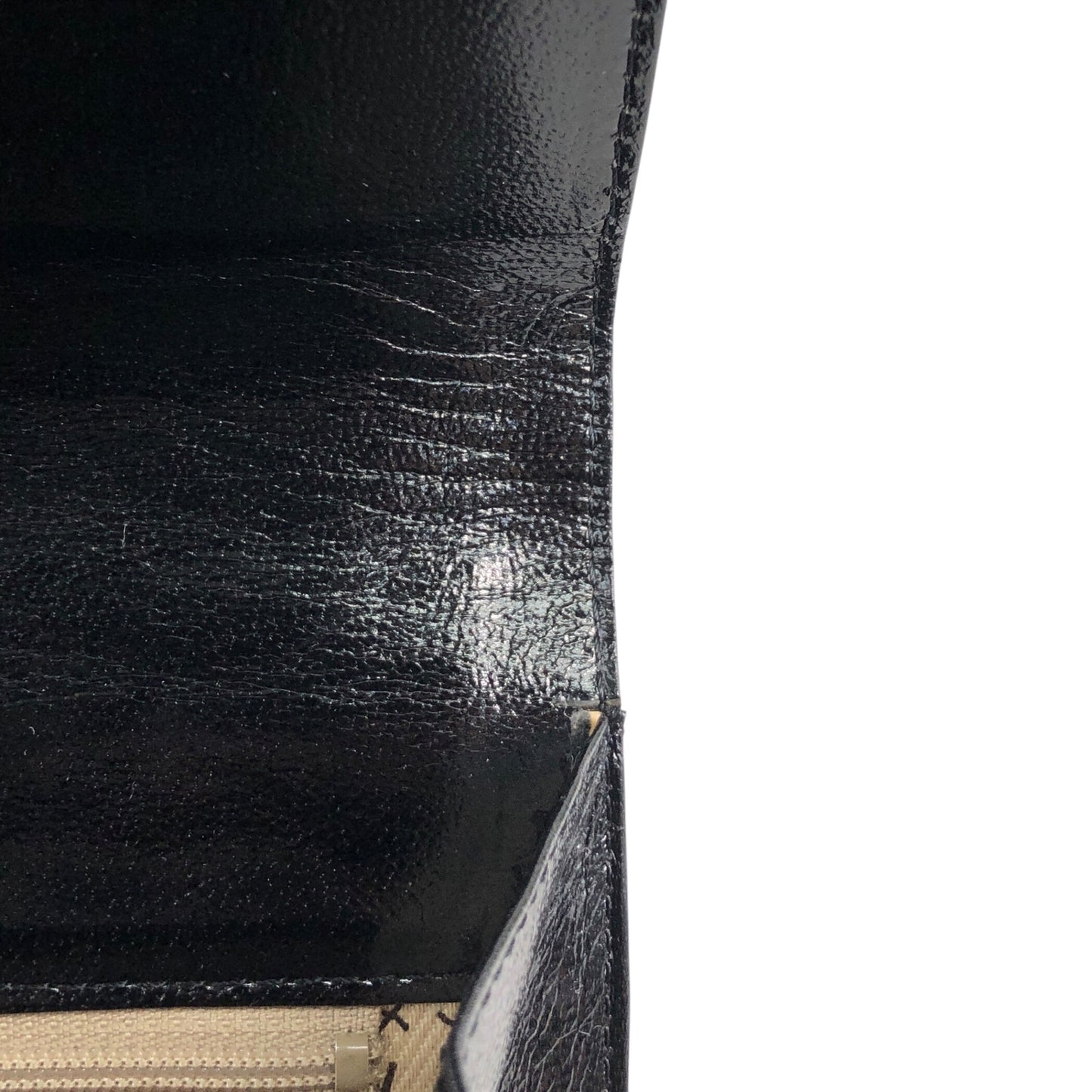 Yves Saint Laurent YSL Logo Shoulder bag Black Vintage m3beni