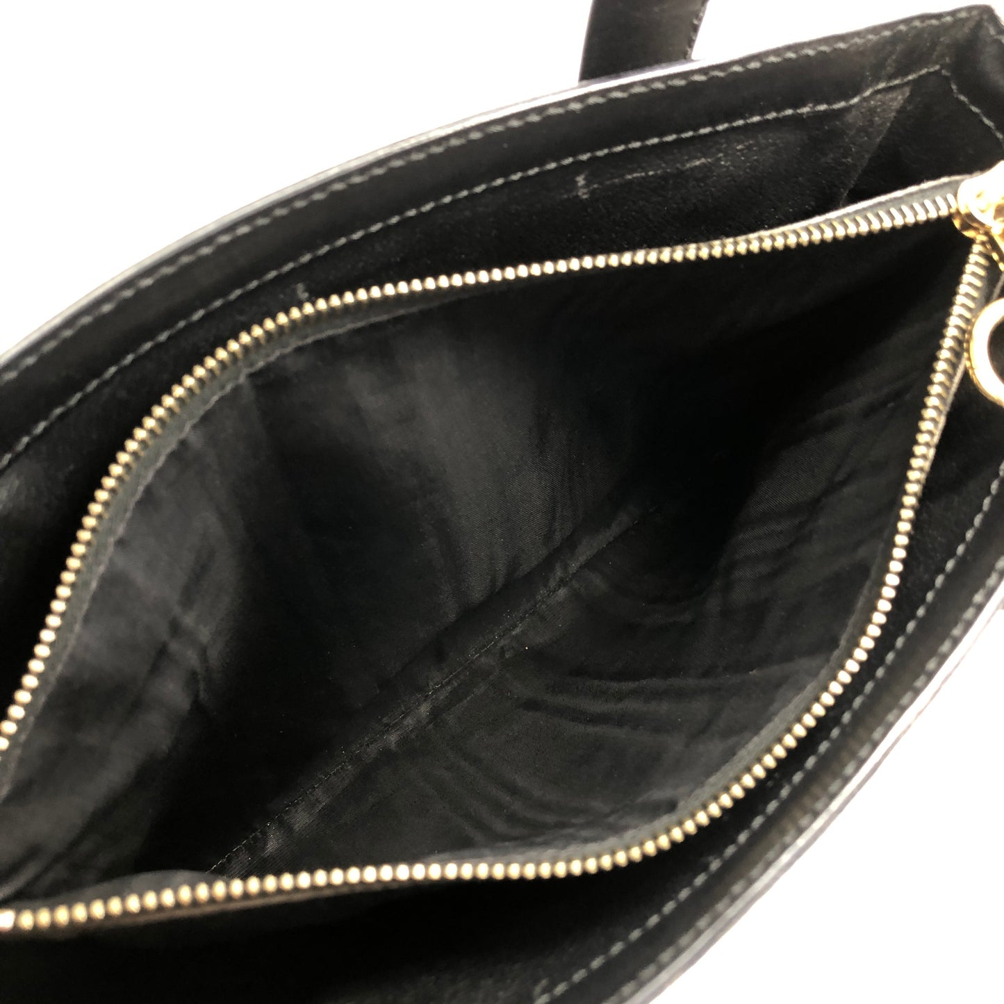 CELINE Square Two-way Handbag Shoulder bag Black Vintage pncgdx