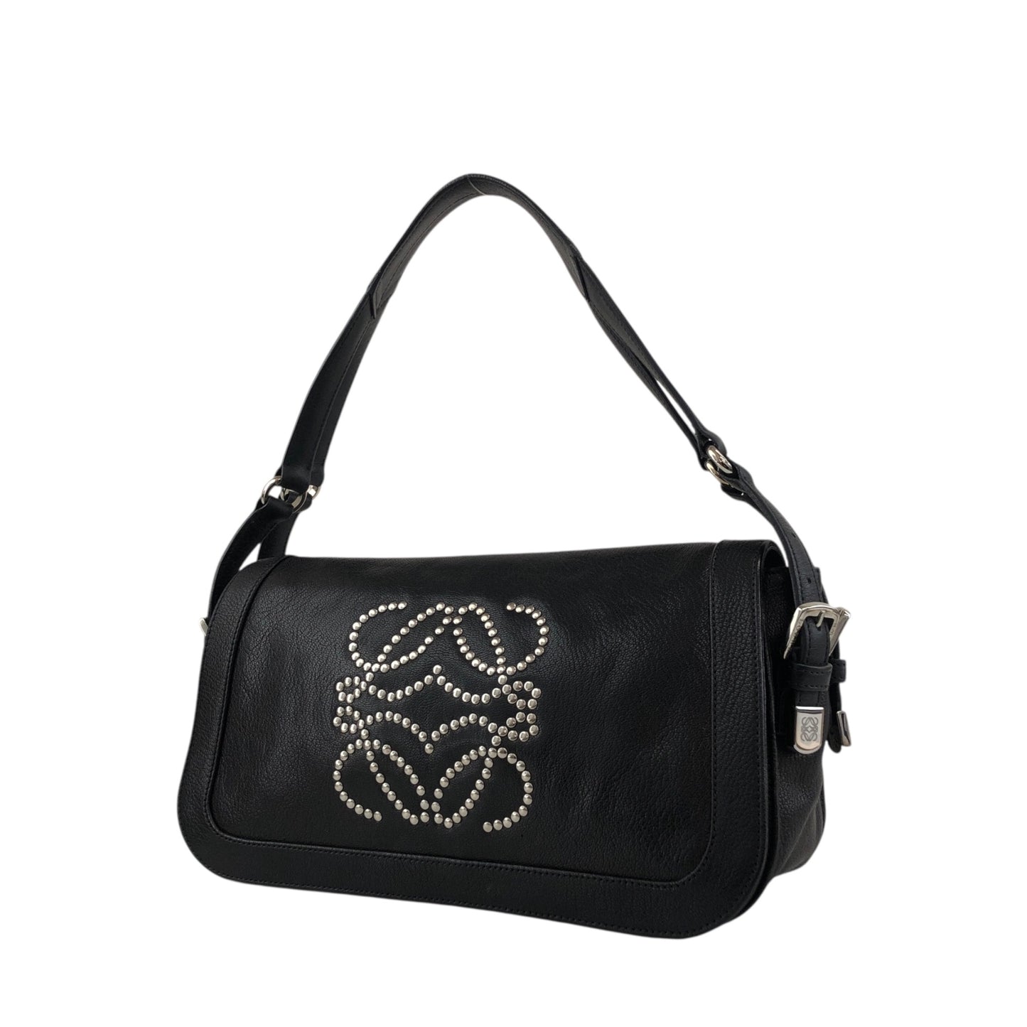 LOEWE Anagram Shoulder bag Black Vintage nw22j6