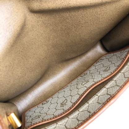Christian Dior Honeycomb Pattern Shoulder bag Beige Vintage nw6ev5