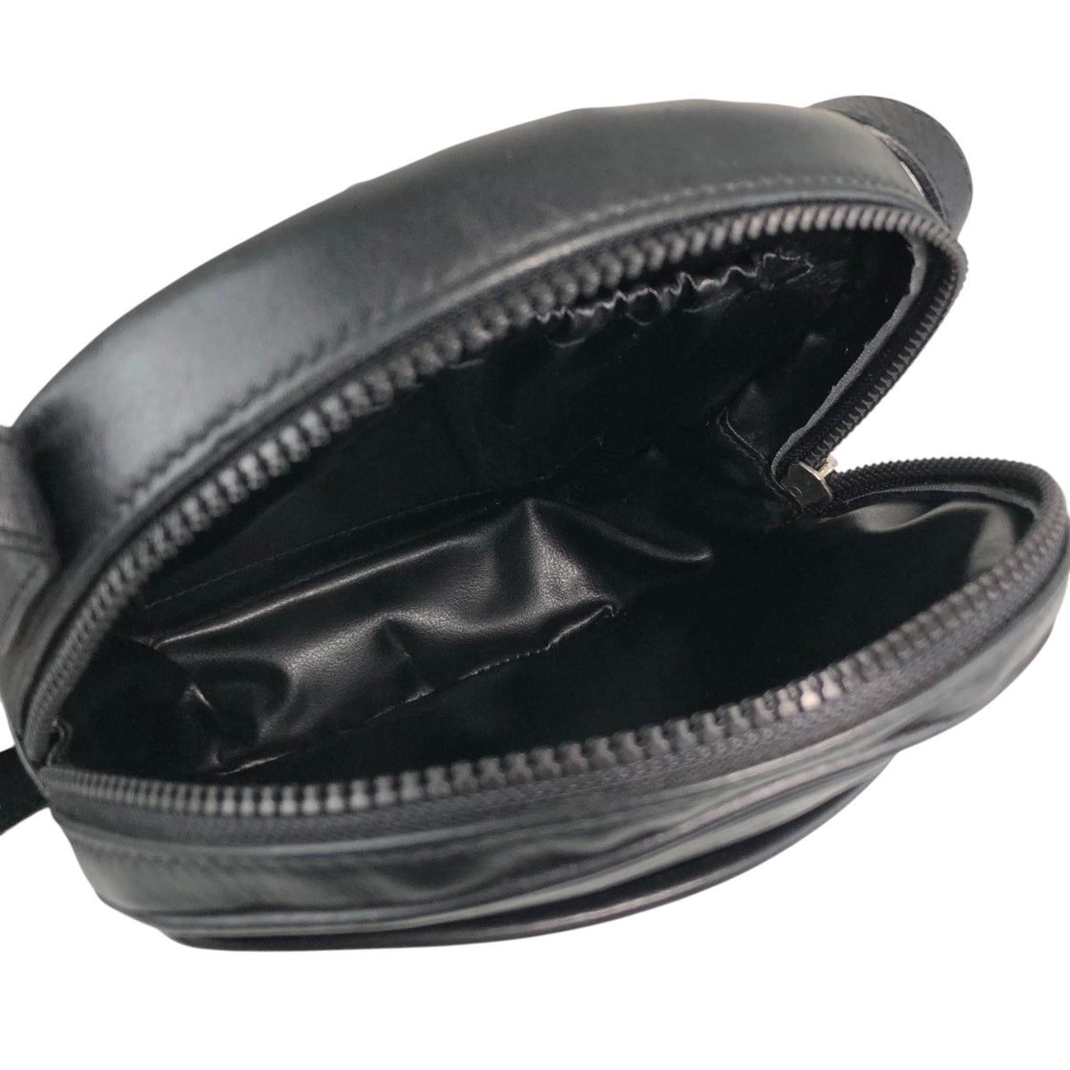 CELINE Gancini Shoulder bag Black Vintage mes4uh
