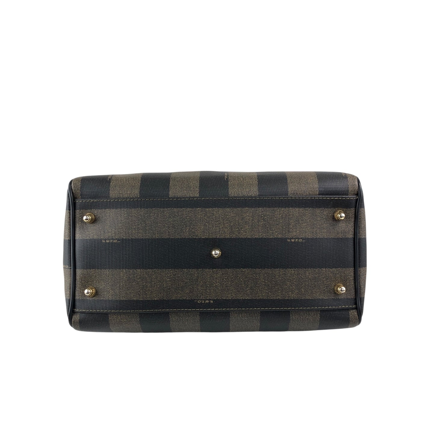 FENDI Pecan Two-way Small Boston bag Shoulder bag Black Vintage ze6stg