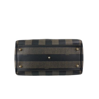 FENDI Pecan Two-way Small Boston bag Shoulder bag Black Vintage ze6stg