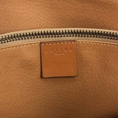 CELINE Macadam Blason Handbag Shoulder bag Brown Vintage hzzr6z